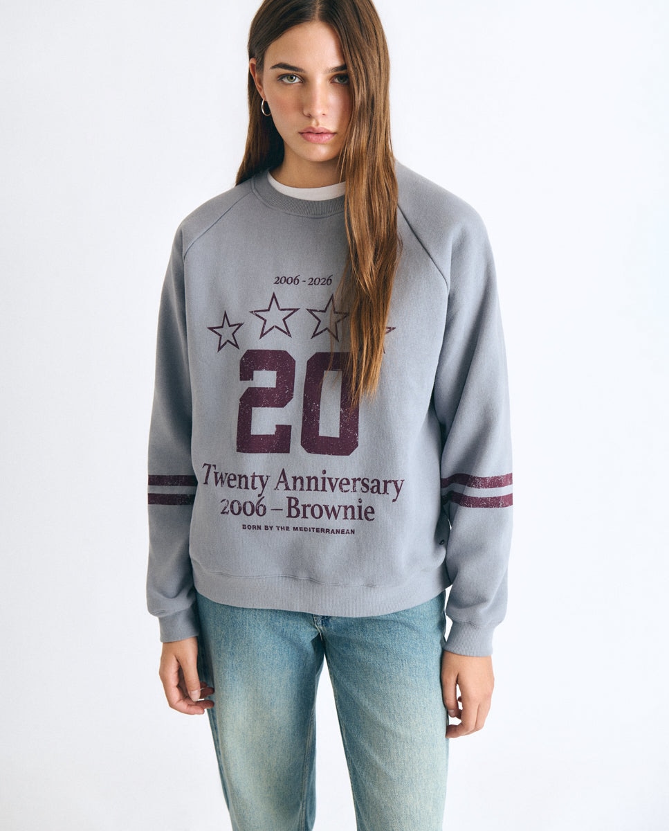 Imagem 0 de Sweatshirt com Logo e Estrelas