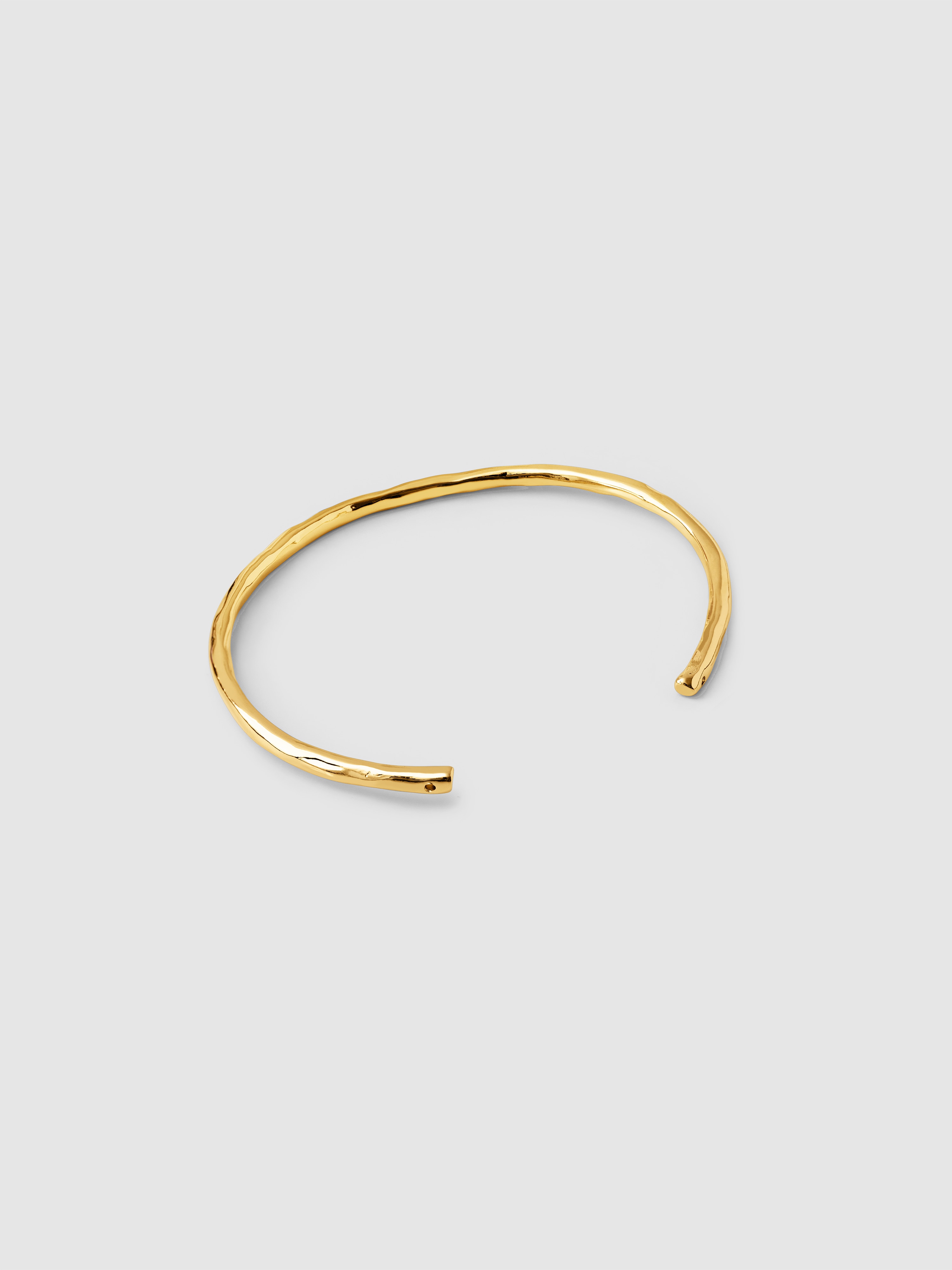 Pulseira Cane de Liga de Metais Banhada a Ouro Dourado-4