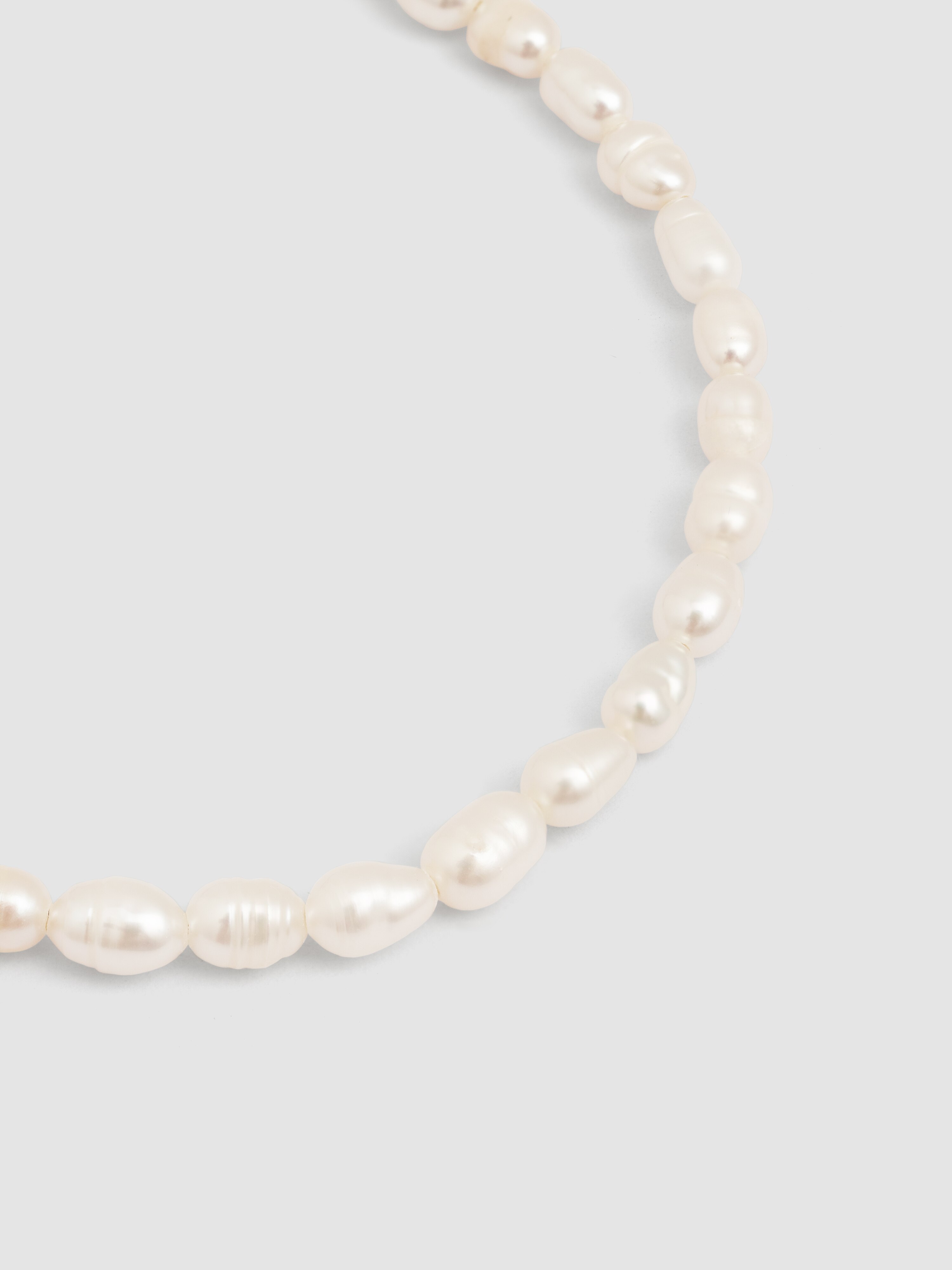 Pulseira de Corrente Pompeya de Aço Banhada a Ouro Branco-3