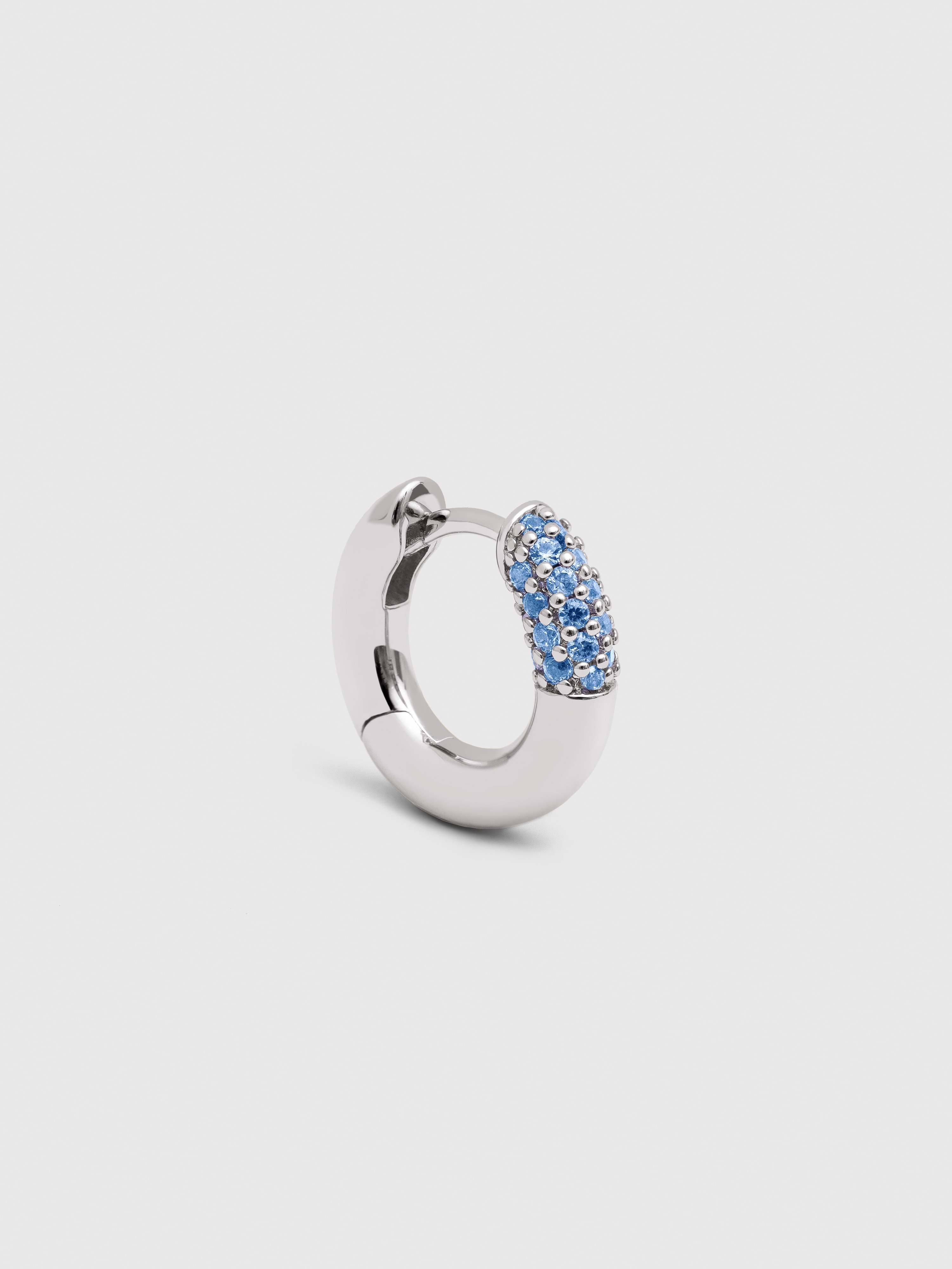 Brinco Individual de Argola Alma Blue Azul-1