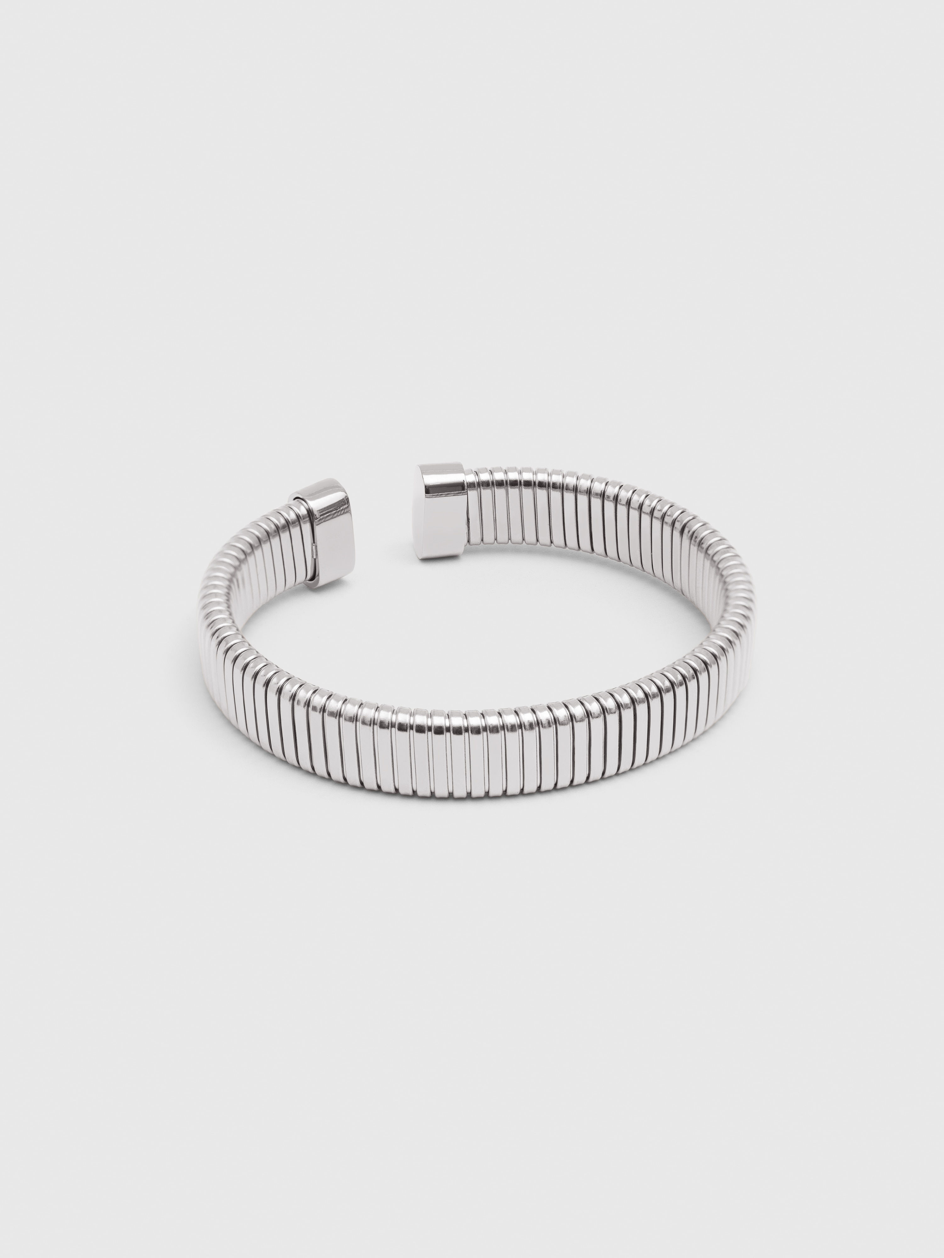 Pulseira Big Belt de Aço Prateado-1