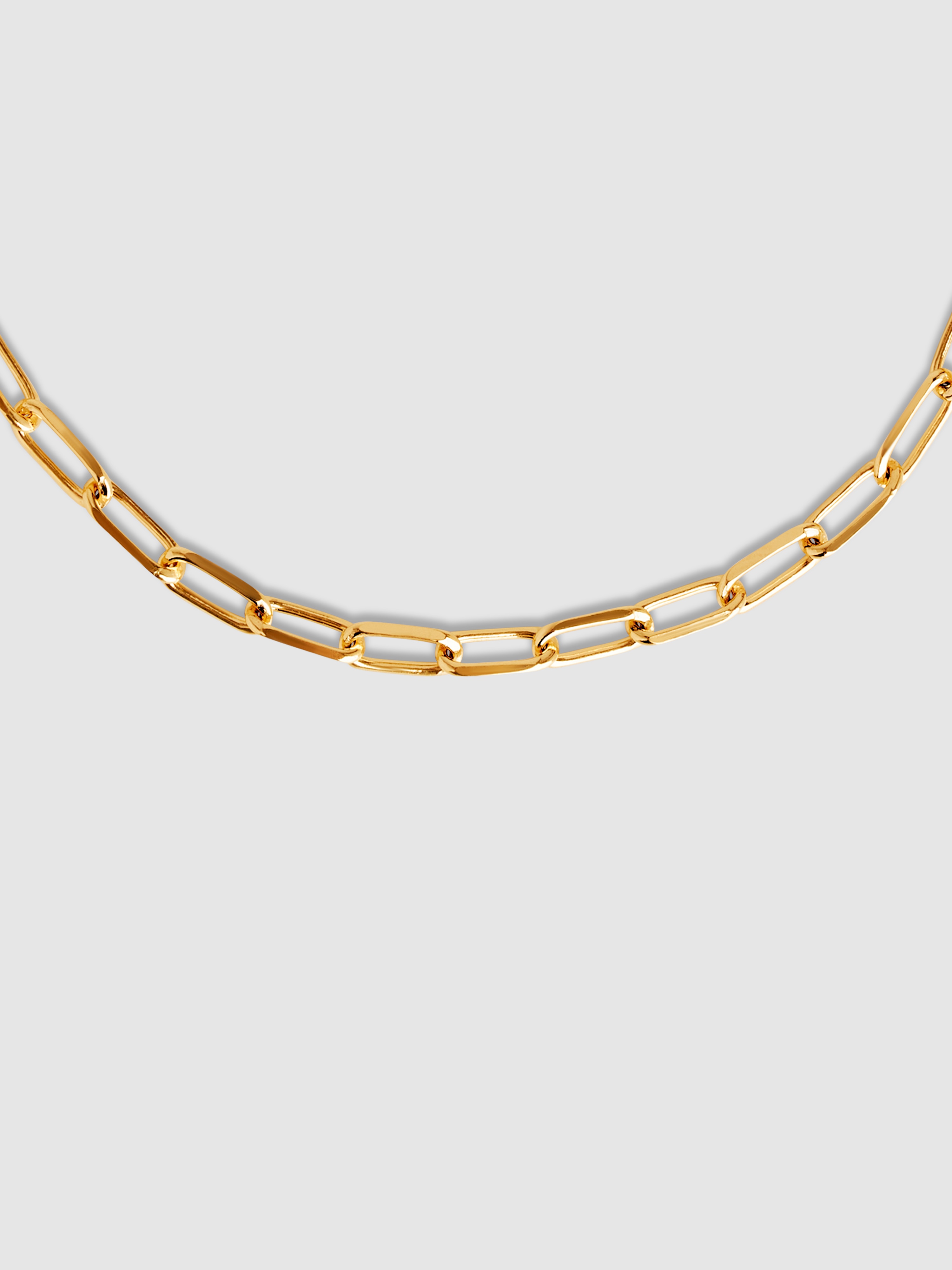 Imagem 0 de Colar Chic de Aço Banhado a Ouro