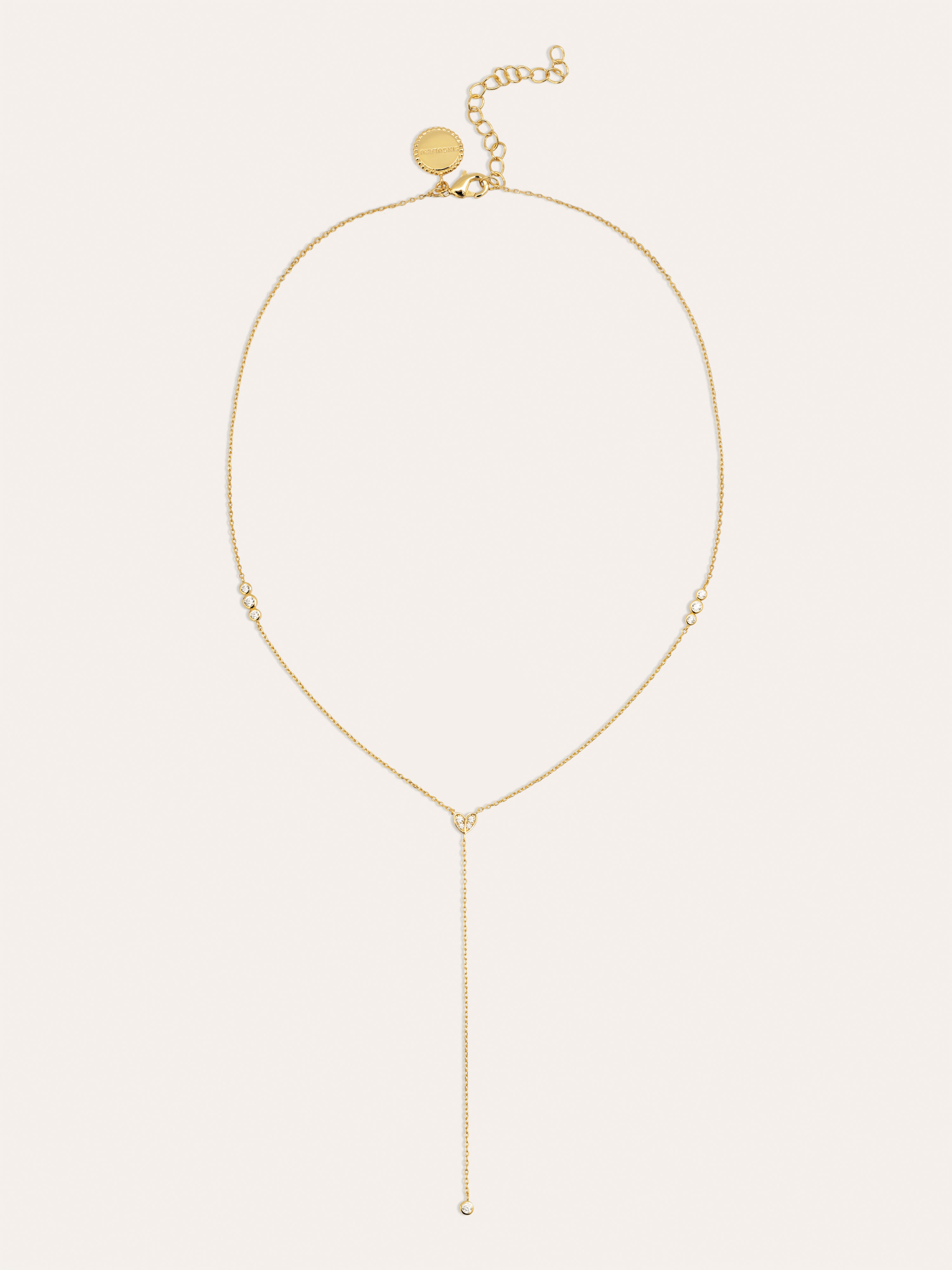 Colar In Love de Liga de Metais Banhado a Ouro Dourado-4