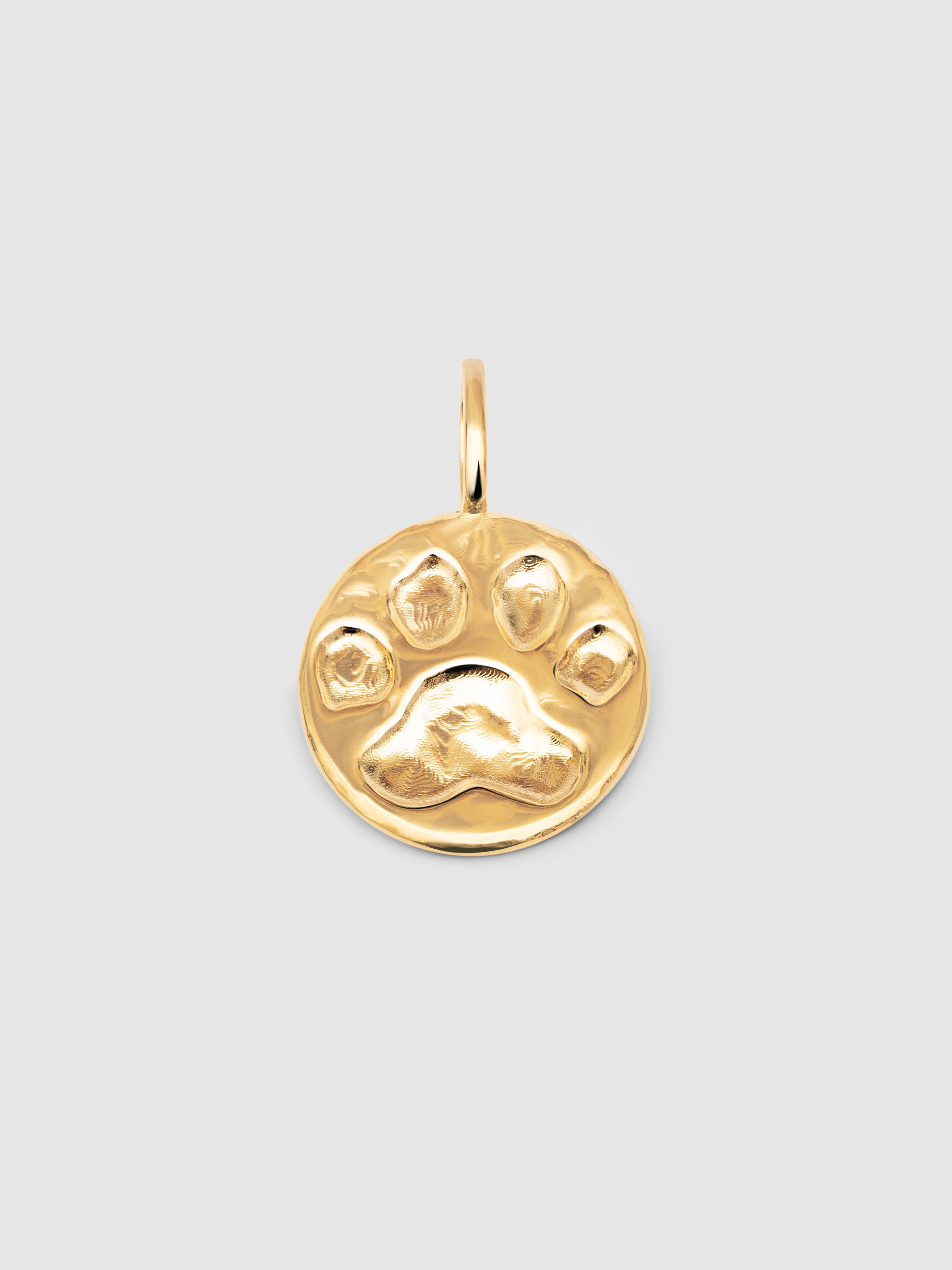 Imagem 0 de Charm Pegada de Liga de Metais Banhada a Ouro
