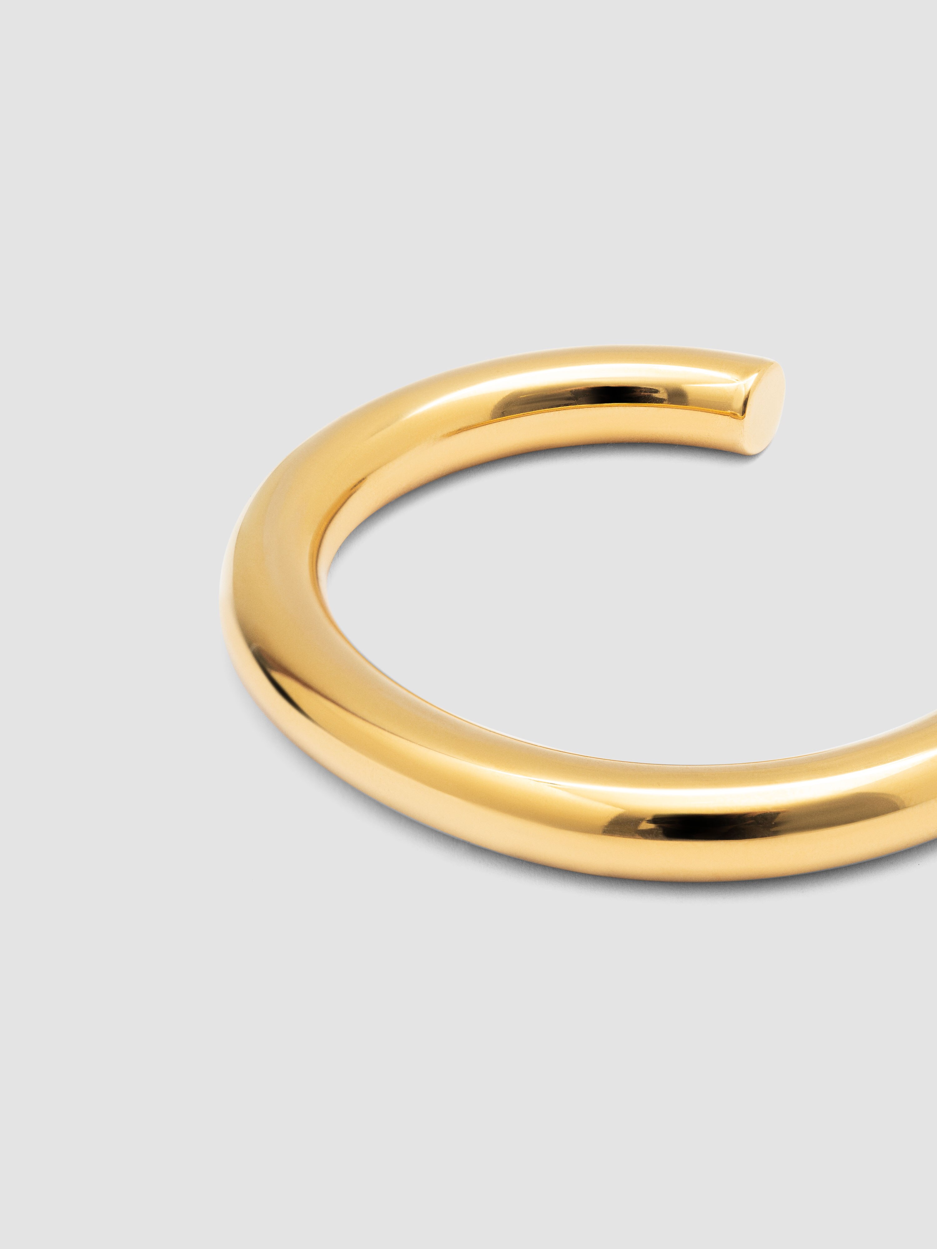 Pulseira Allegra de Aço Banhado a Ouro Dourado-4