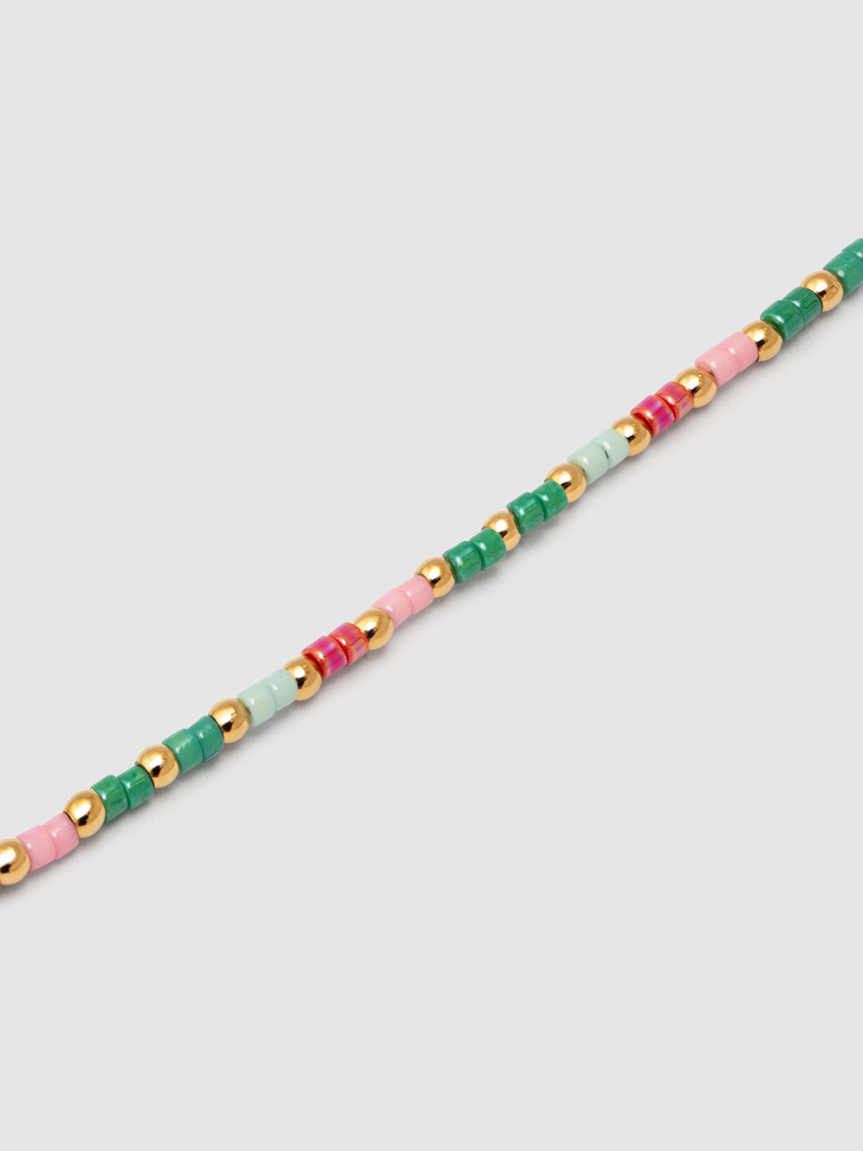 Pulseira de Corrente Vidal Colors de Aço Banhado a Ouro Multicolor-3