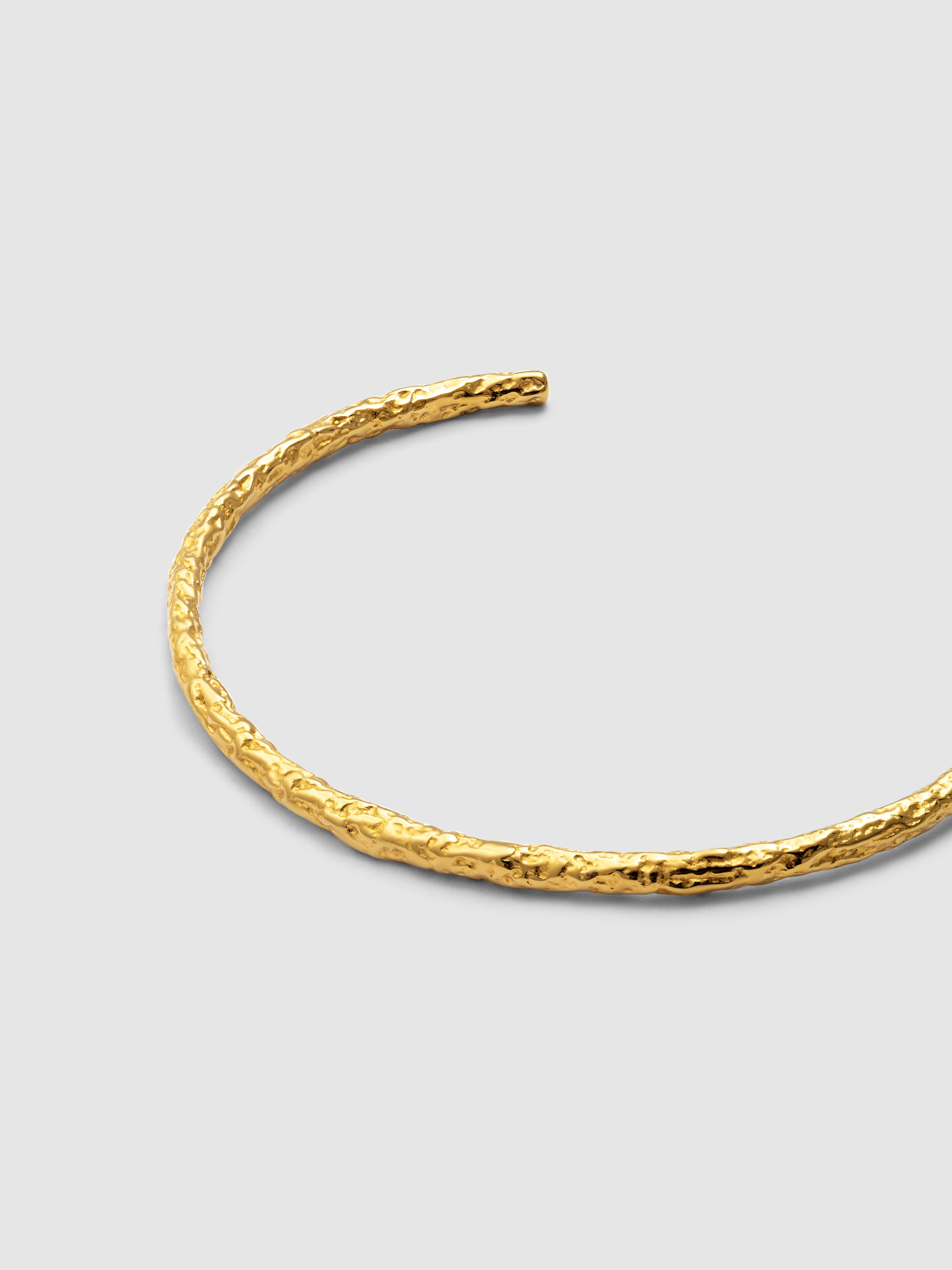 Pulseira Organic River de Aço Banhado a Ouro Dourado-4