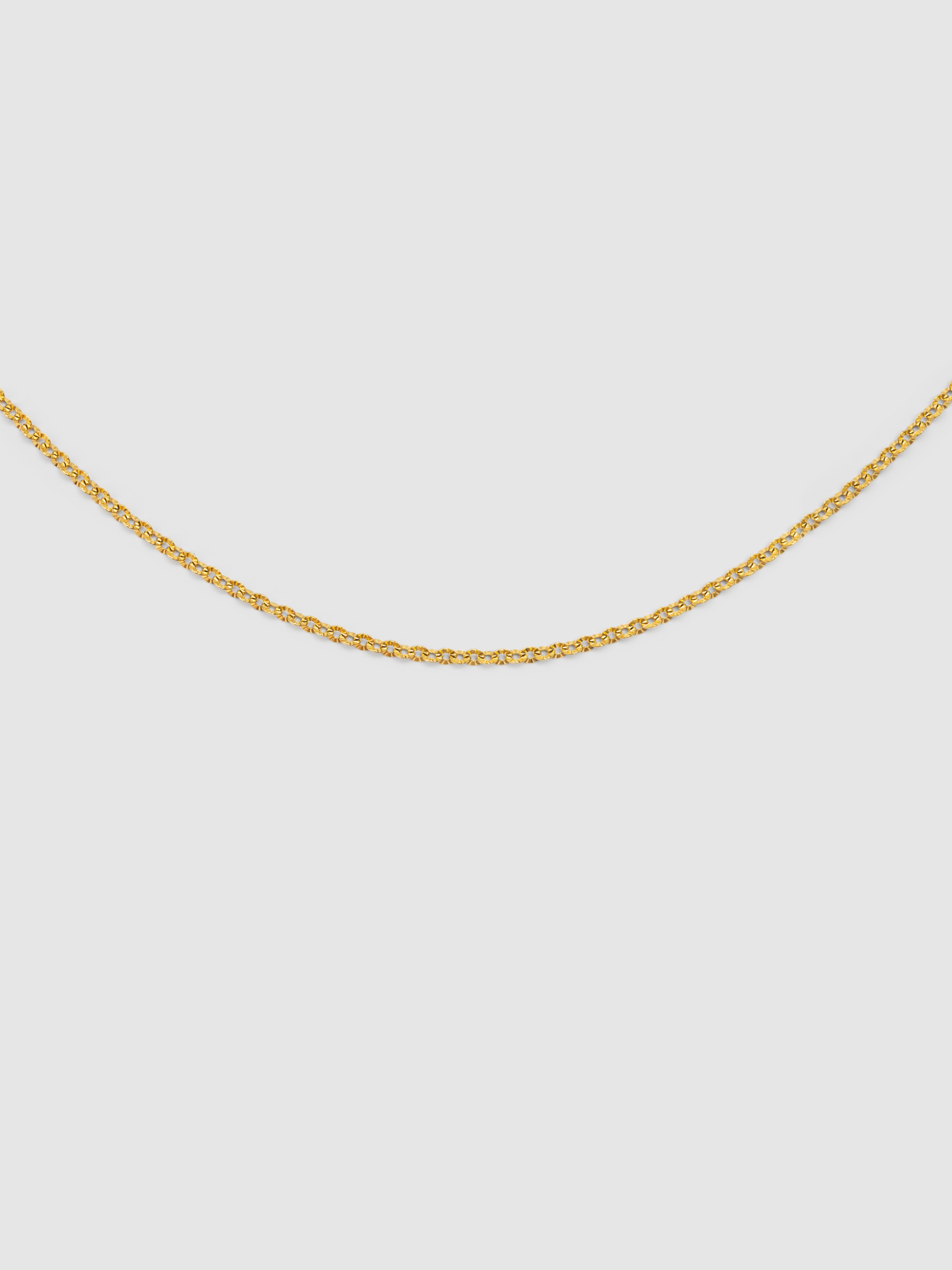 Colar Celestia de Aço Banhado em Ouro Dourado-1