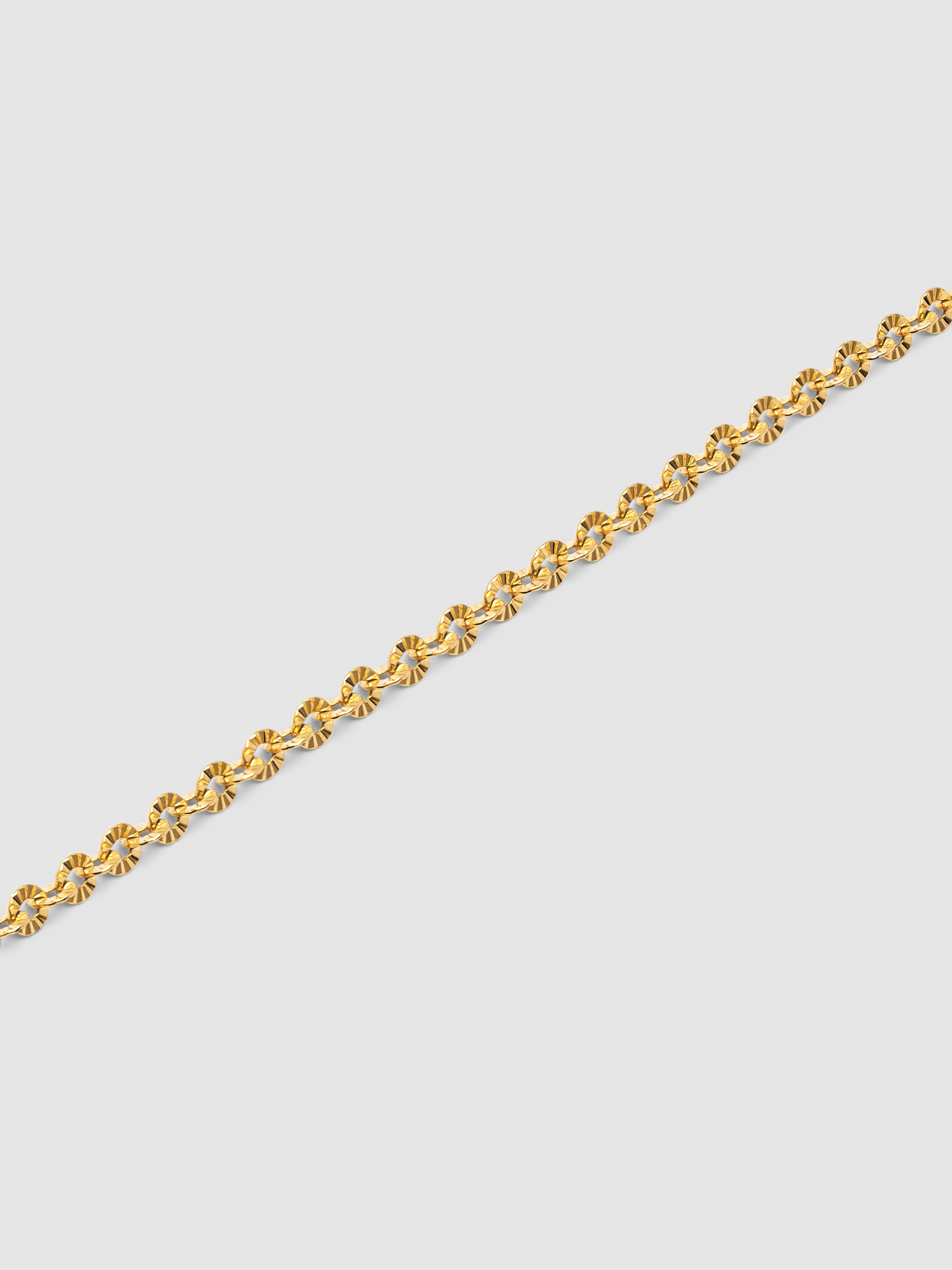 Colar Celestia de Aço Banhado em Ouro Dourado-3