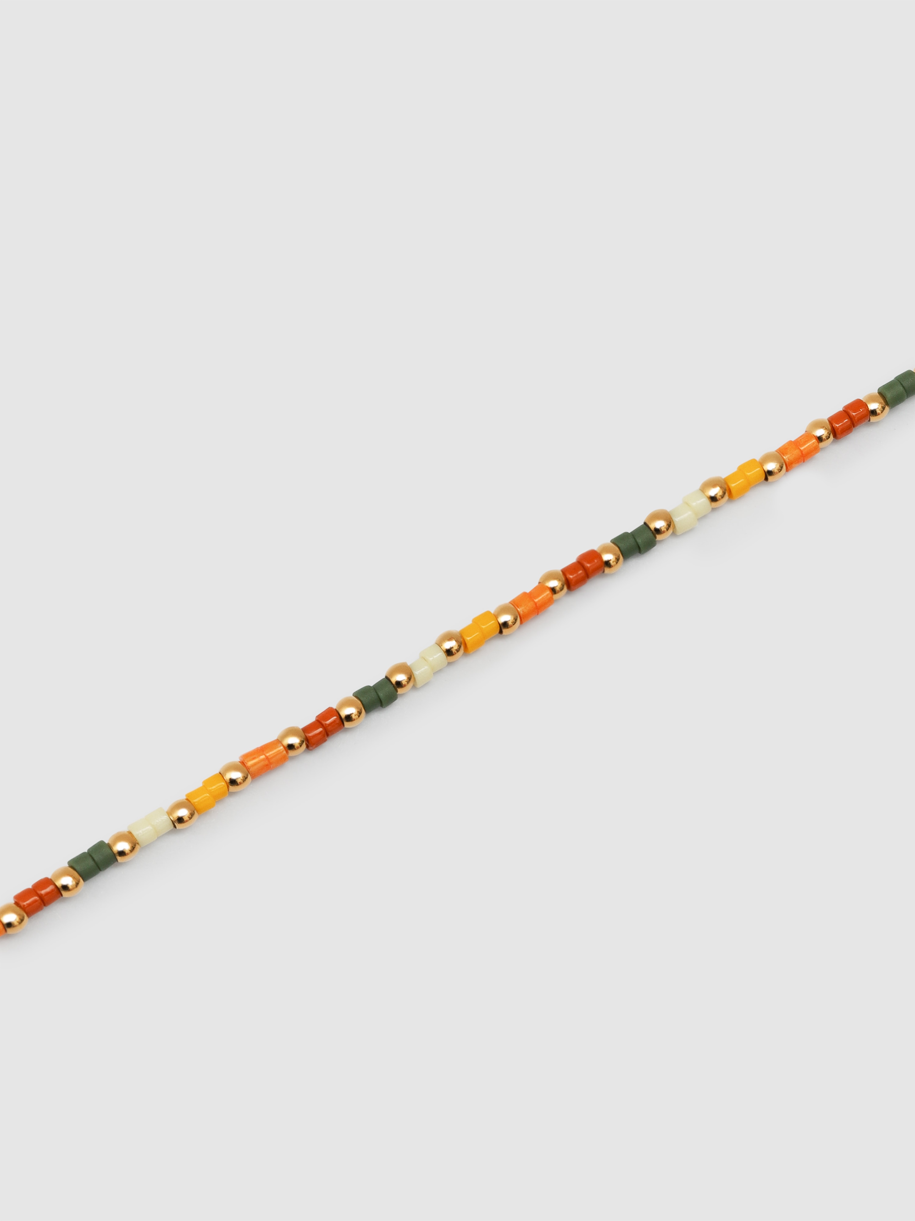 Pulseira de Corrente Harvest Colors de Aço Banhado a Ouro Multicolor-4