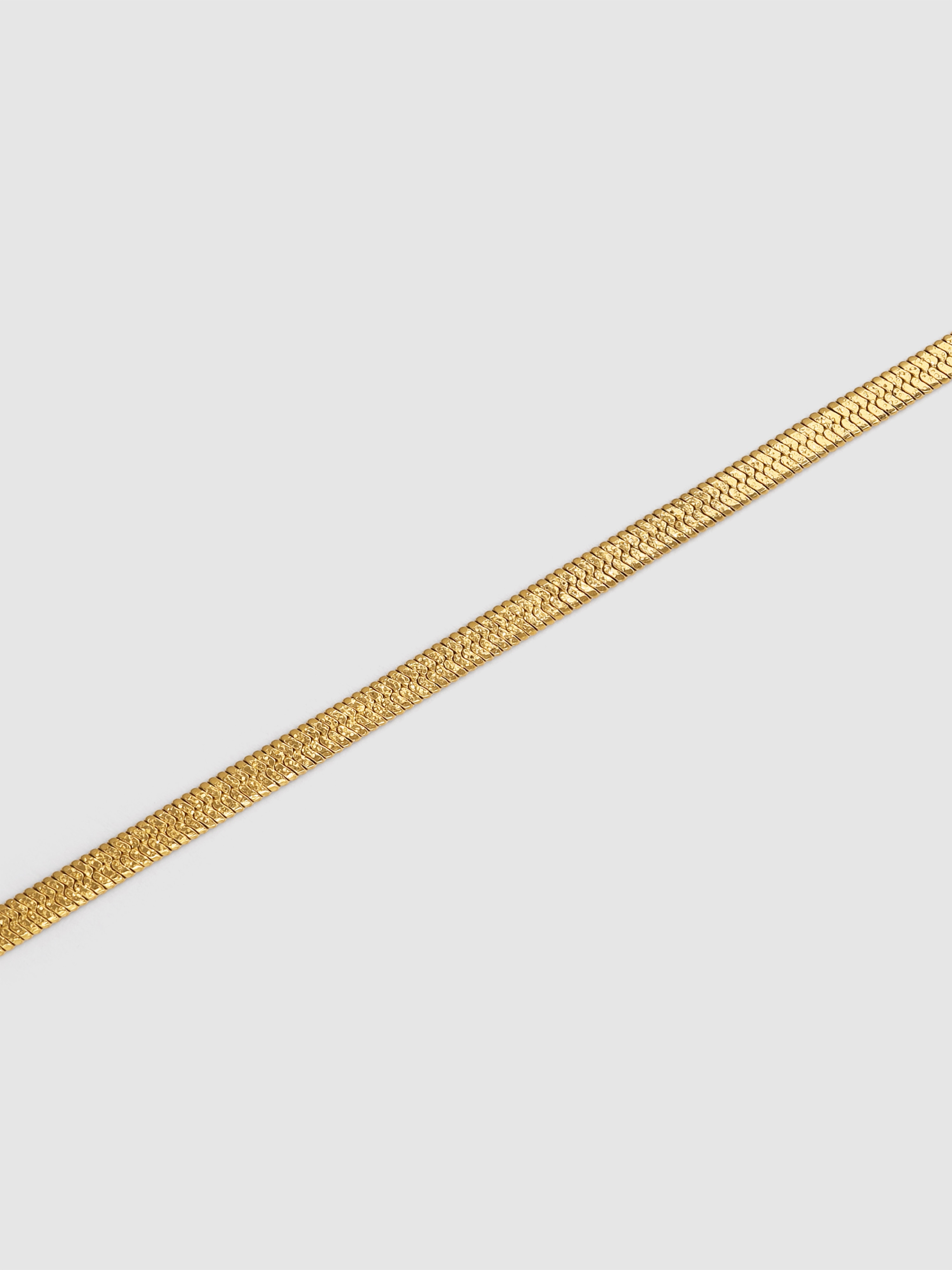 Colar Lisse Sparkling de Aço Banhado a Ouro Dourado-3