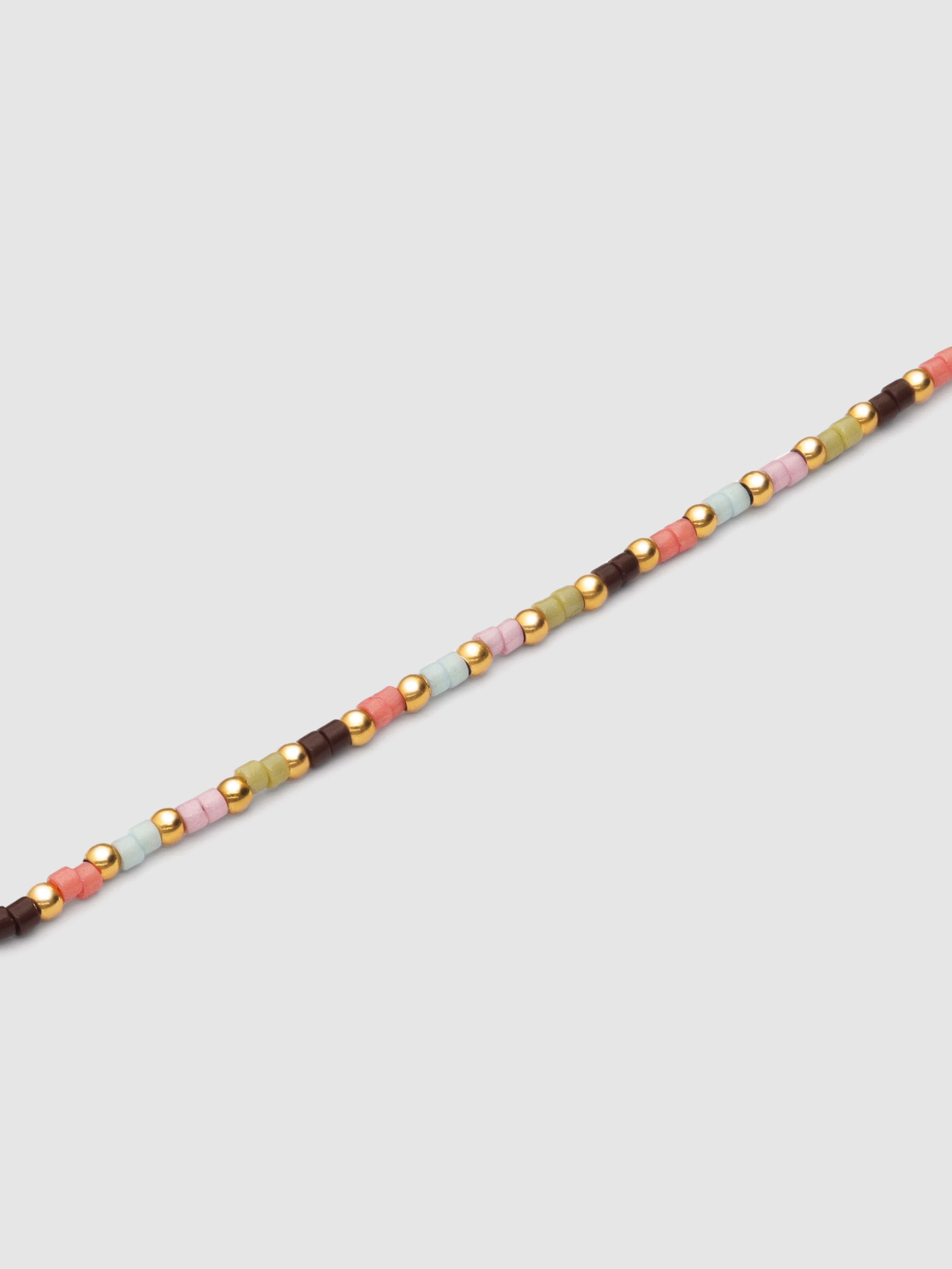 Pulseira de Corrente Helia Colors de Aço Banhado a Ouro Multicolor-4
