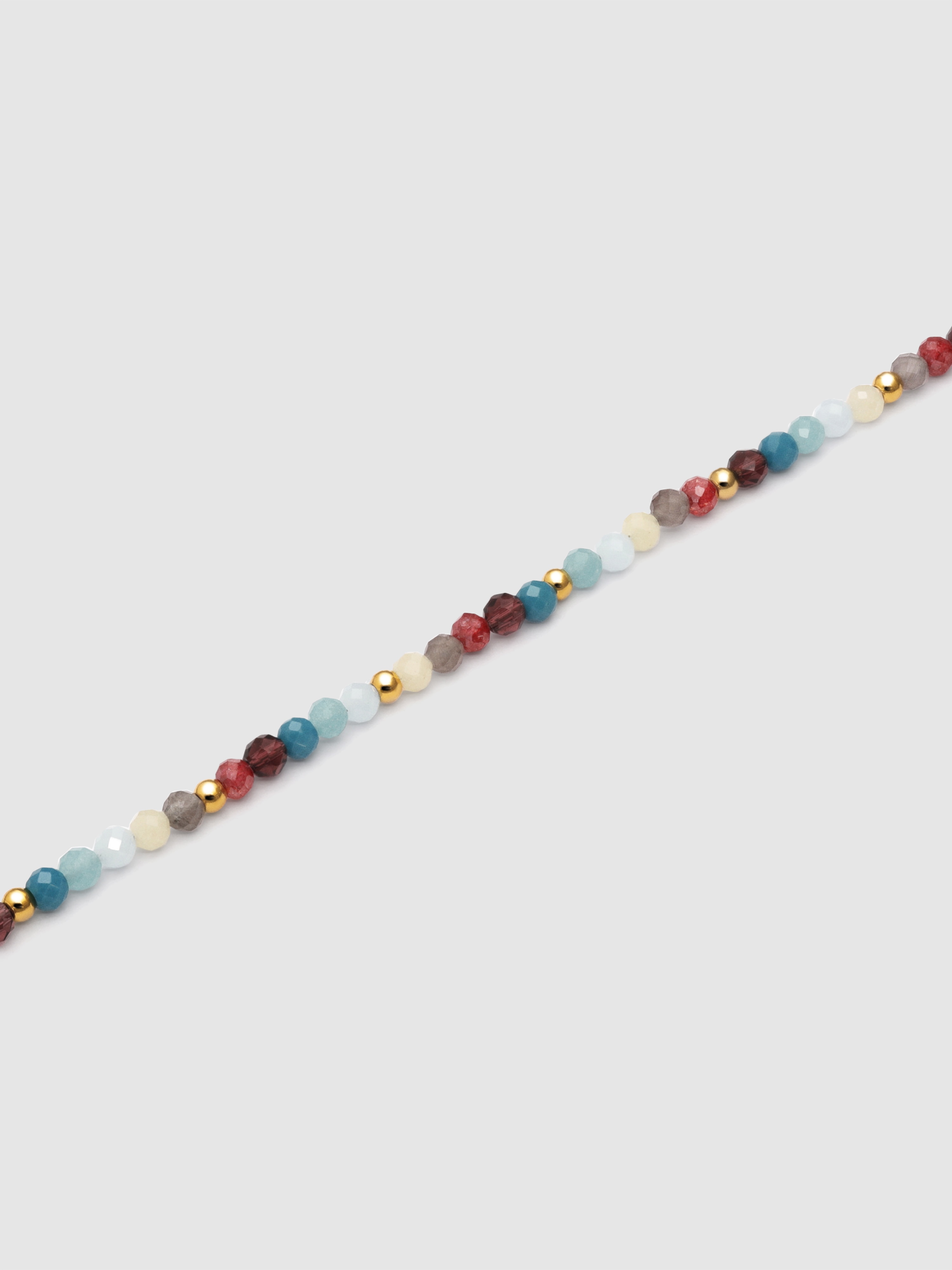 Colar Altea Bruma de Aço Banhado a Ouro Multicolor-3
