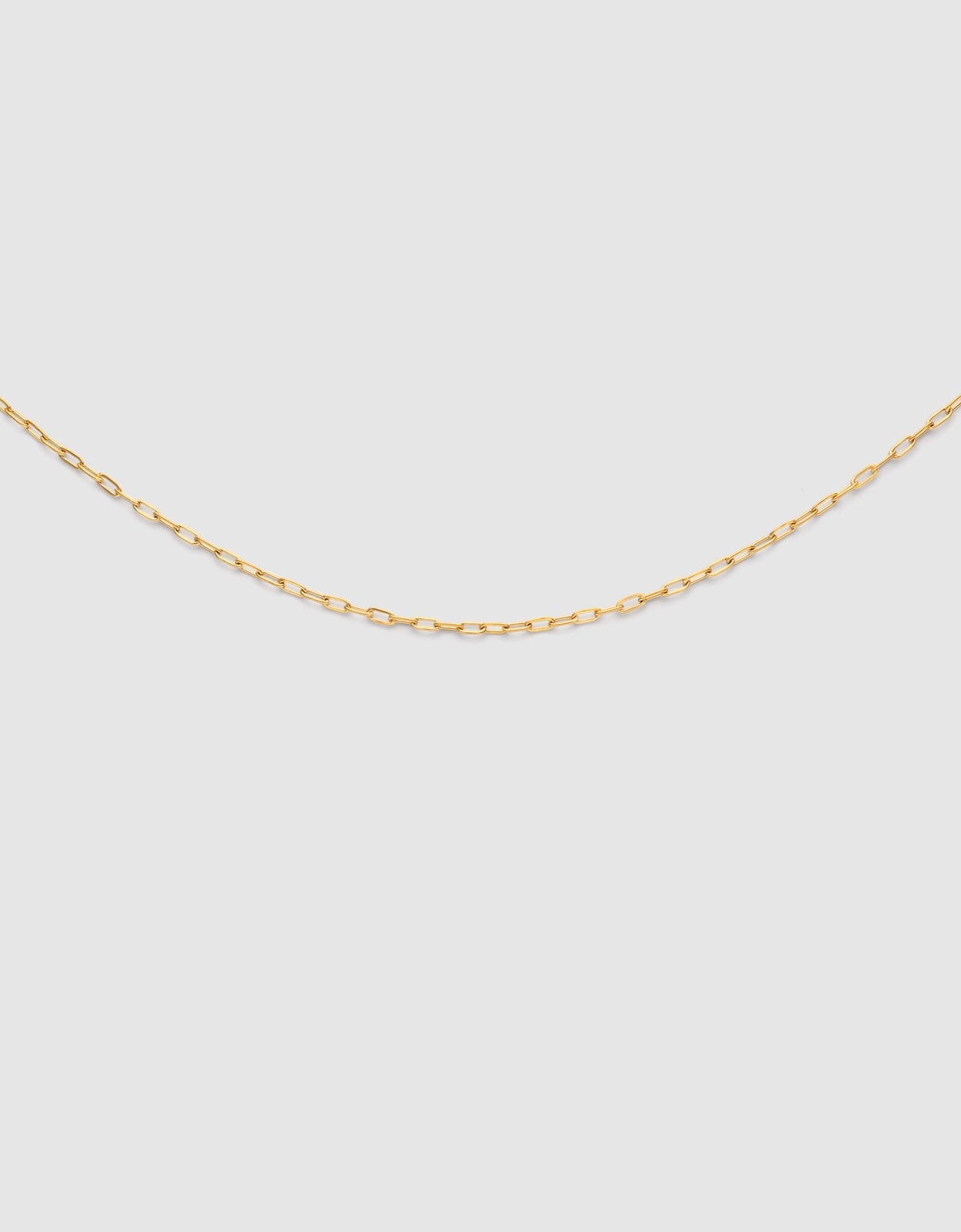 Imagem 0 de Colar Mini Fine Chic de Aço Banhado a Ouro