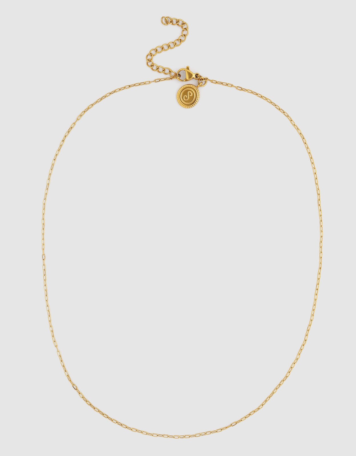 Colar Mini Fine Chic de Aço Banhado a Ouro Dourado-4
