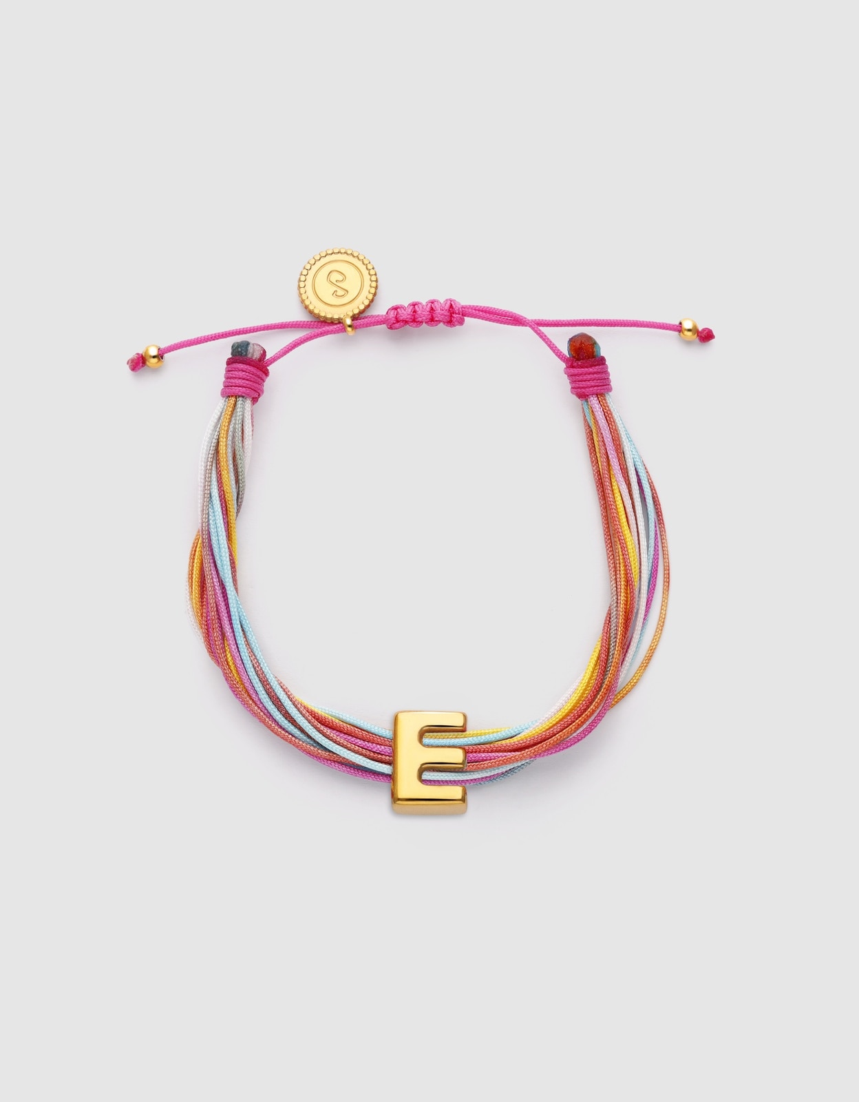 Imagem 0 de Pulseira em Rainbow Personalizada de Aço Banhado em Ouro - e