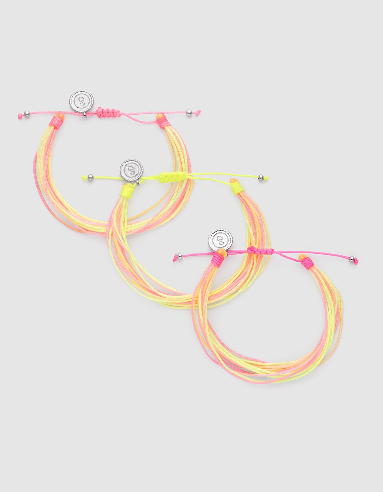 Pack 3 Pulseiras Amanhecer de Aço Multicolor-3