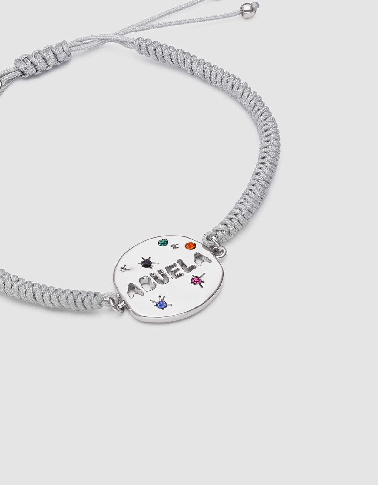 Pulseira Avó Colors de Liga de Metais Banhado em Ródio Multicolor-3