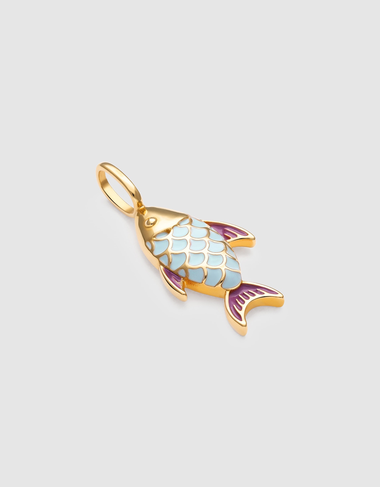 Charm Bora Bora de Liga de Metais Banhado a Ouro Multicolor-4