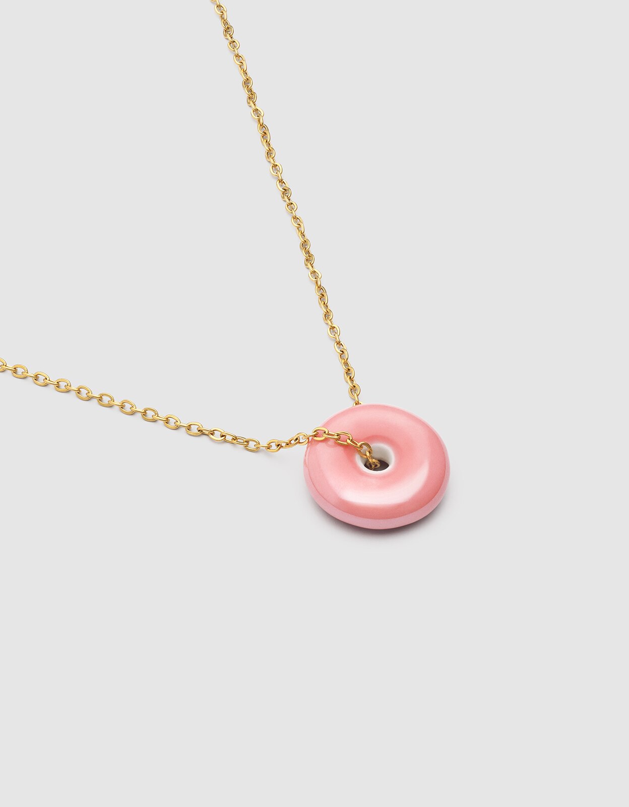 Colar Easy Rosé de Aço Banhado em Ouro Rosa-4