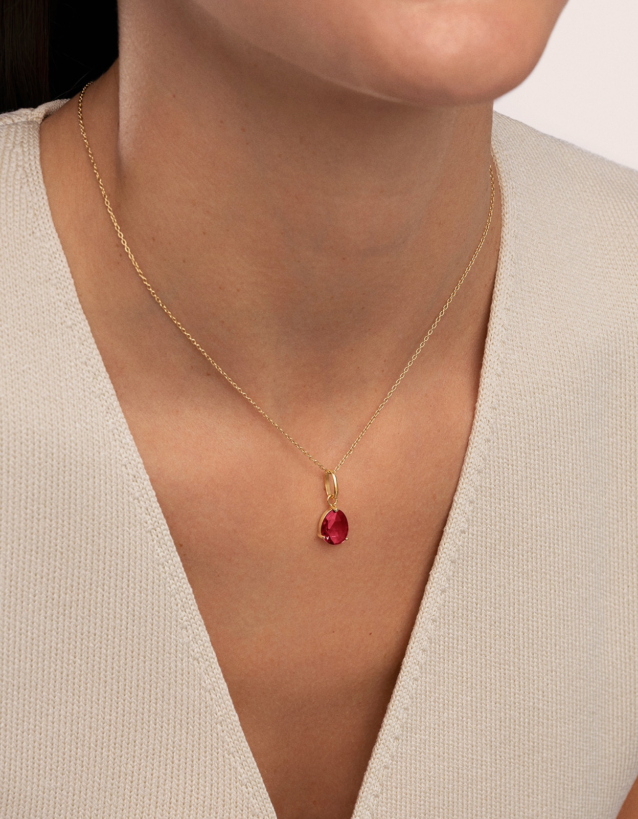 Charm Birthstones de Liga de Metais Banhado em Ouro Multicolor-2