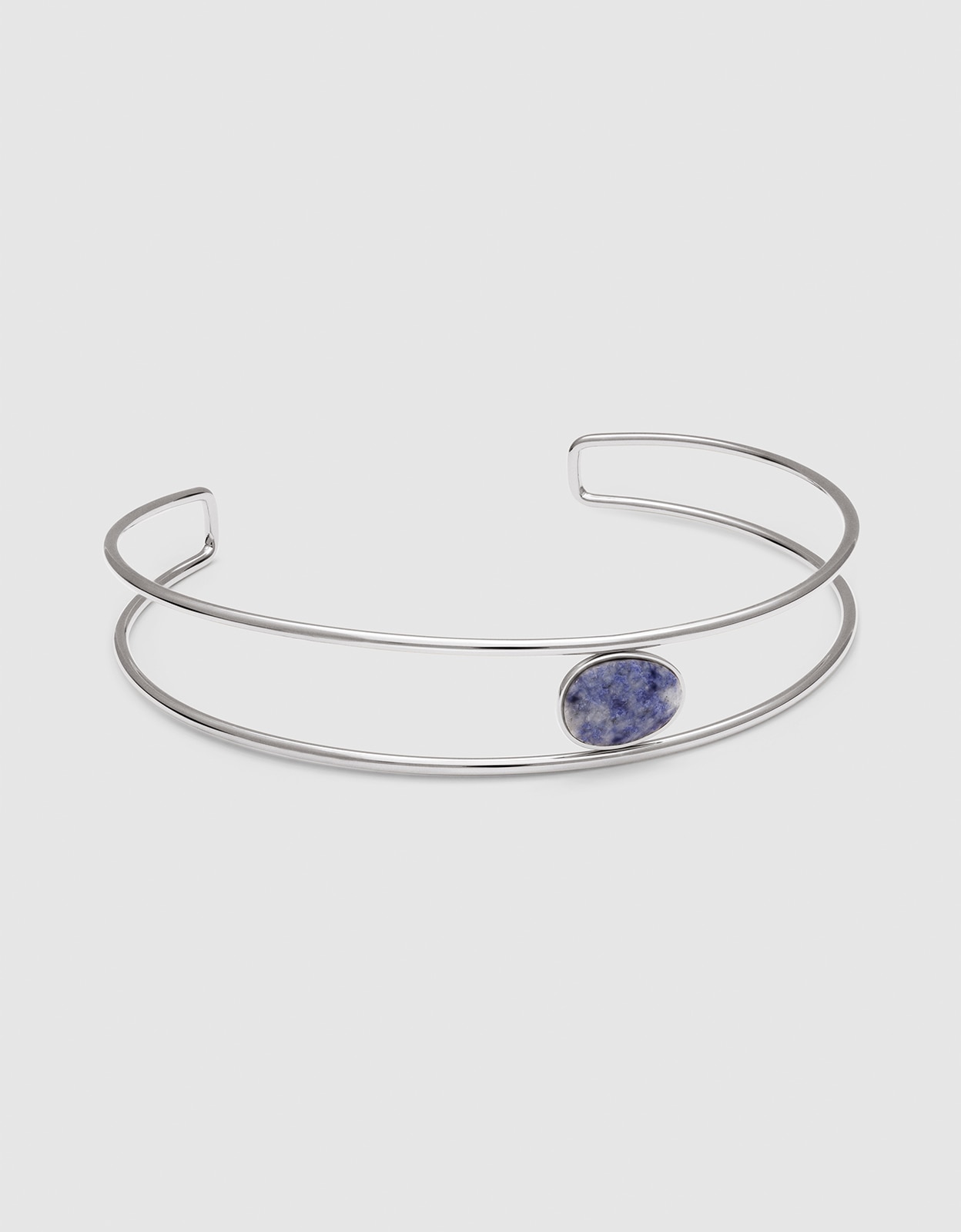 Imagem 0 de Choker Cianita de Aço