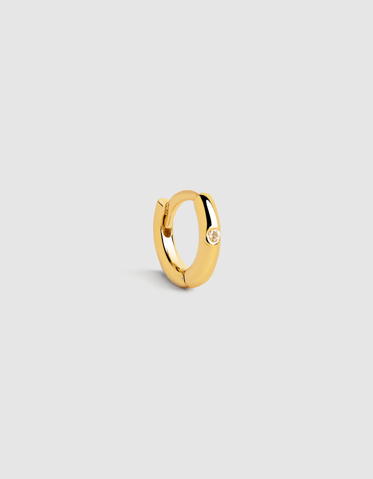 Imagem 0 de Piercing Aro Klein Spark S de Liga de Metais Banhado a Ouro