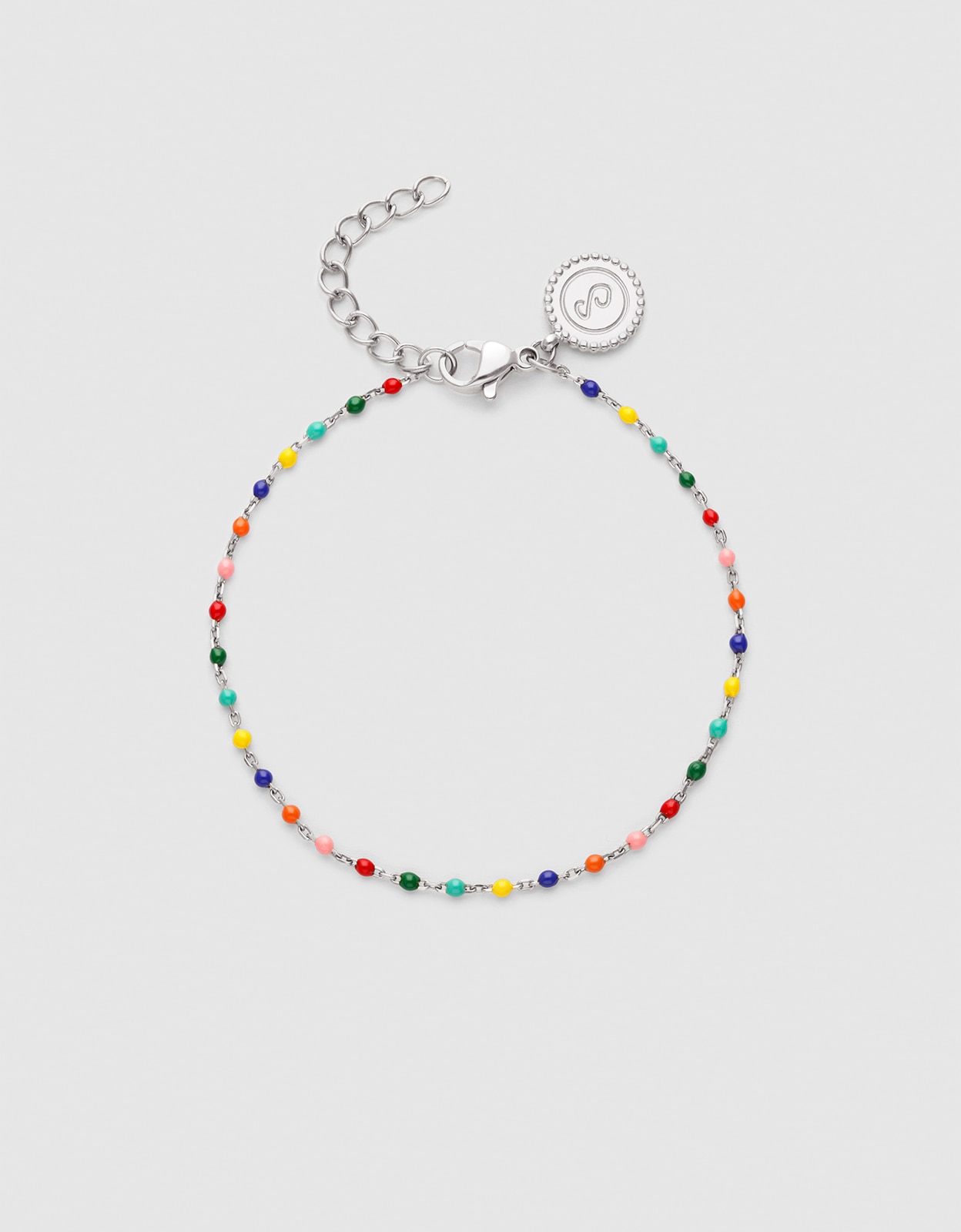 Imagem 0 de Pulseira de Corrente Dots Colors Enamel de Aço