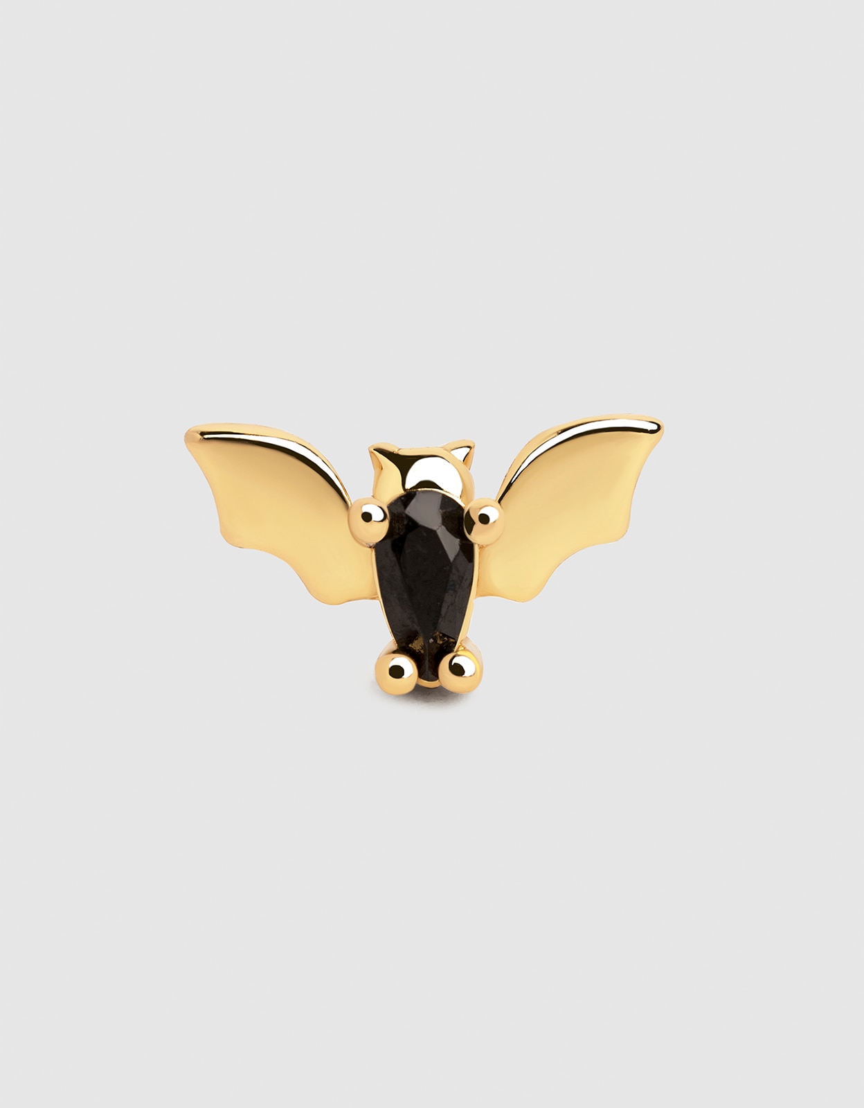 Imagem 0 de Piercing Boo Bat de Liga de Metais Banhado a Ouro