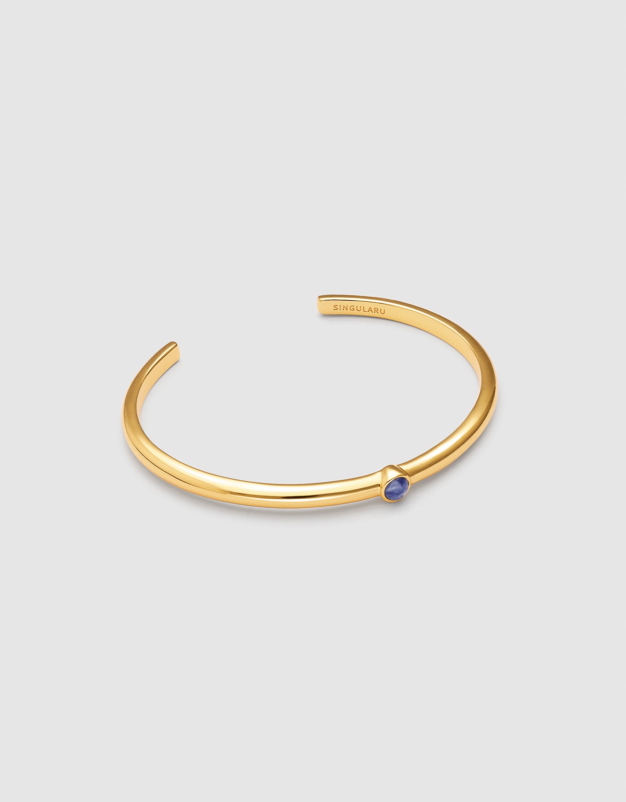 Imagem 0 de Bracelete Alma Cianita de Liga de Metais Banhado a Ouro