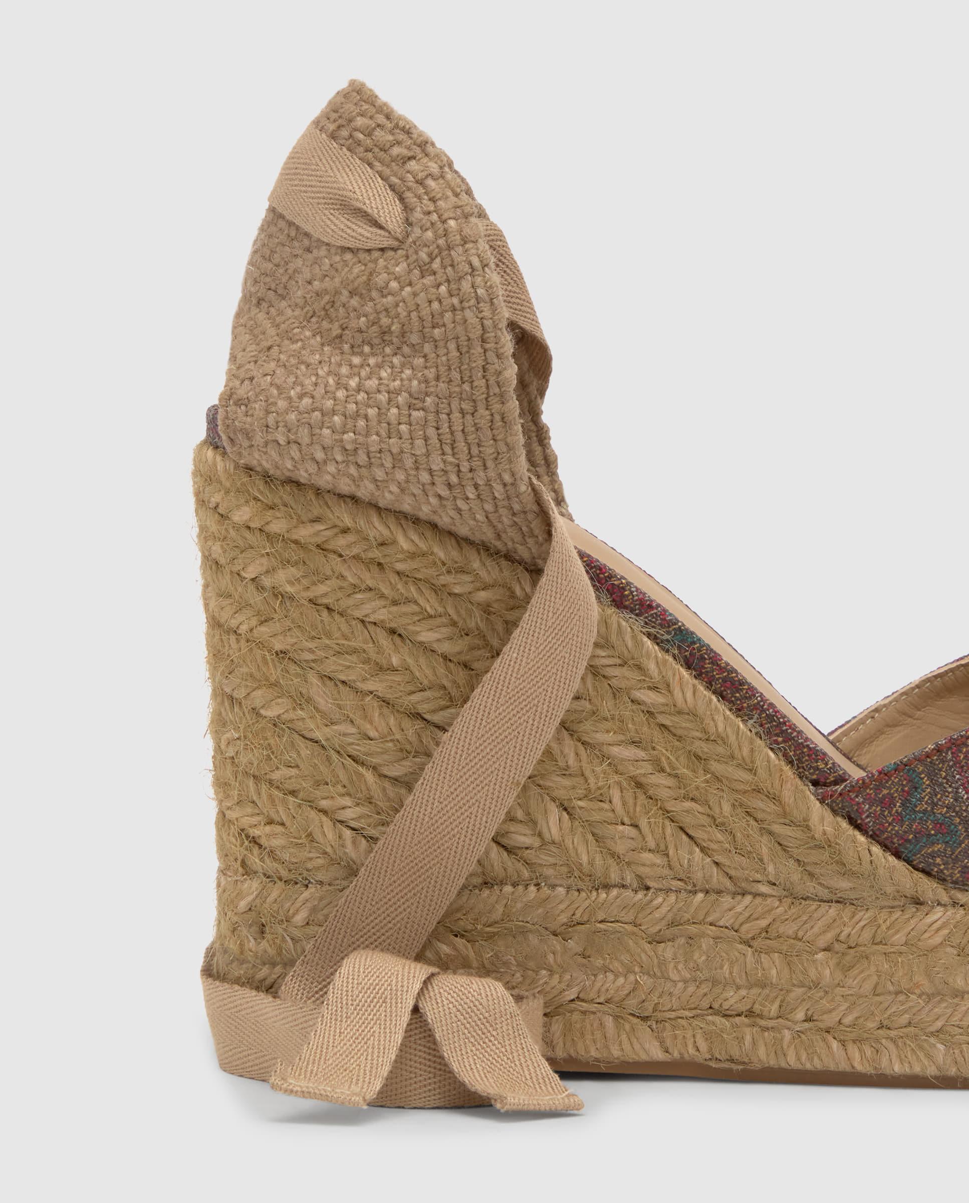 Alpercatas de Cunha Chiara no Icónico Tecido Jacquard By Etro Estampado-4