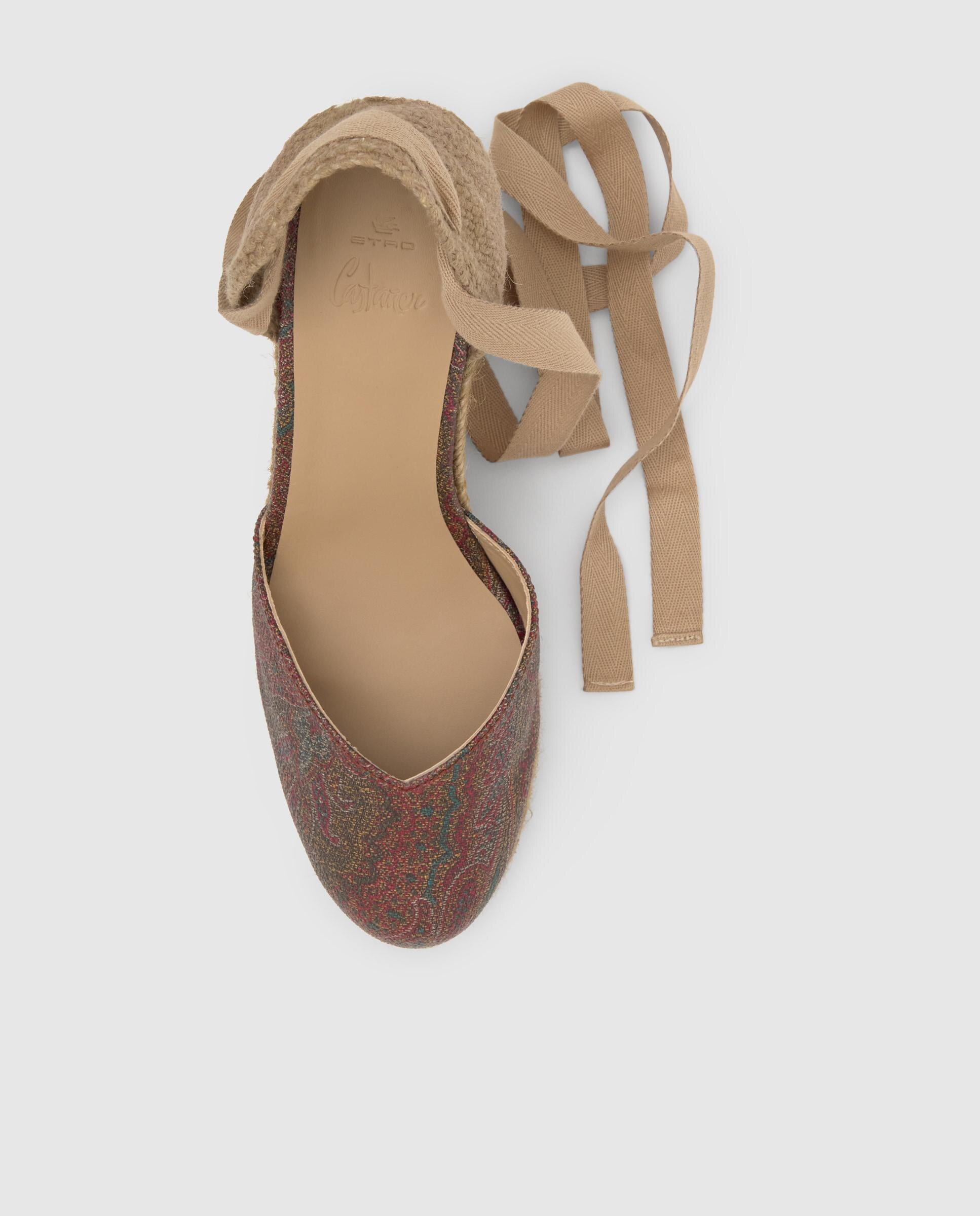 Alpercatas de Cunha Chiara no Icónico Tecido Jacquard By Etro Estampado-6