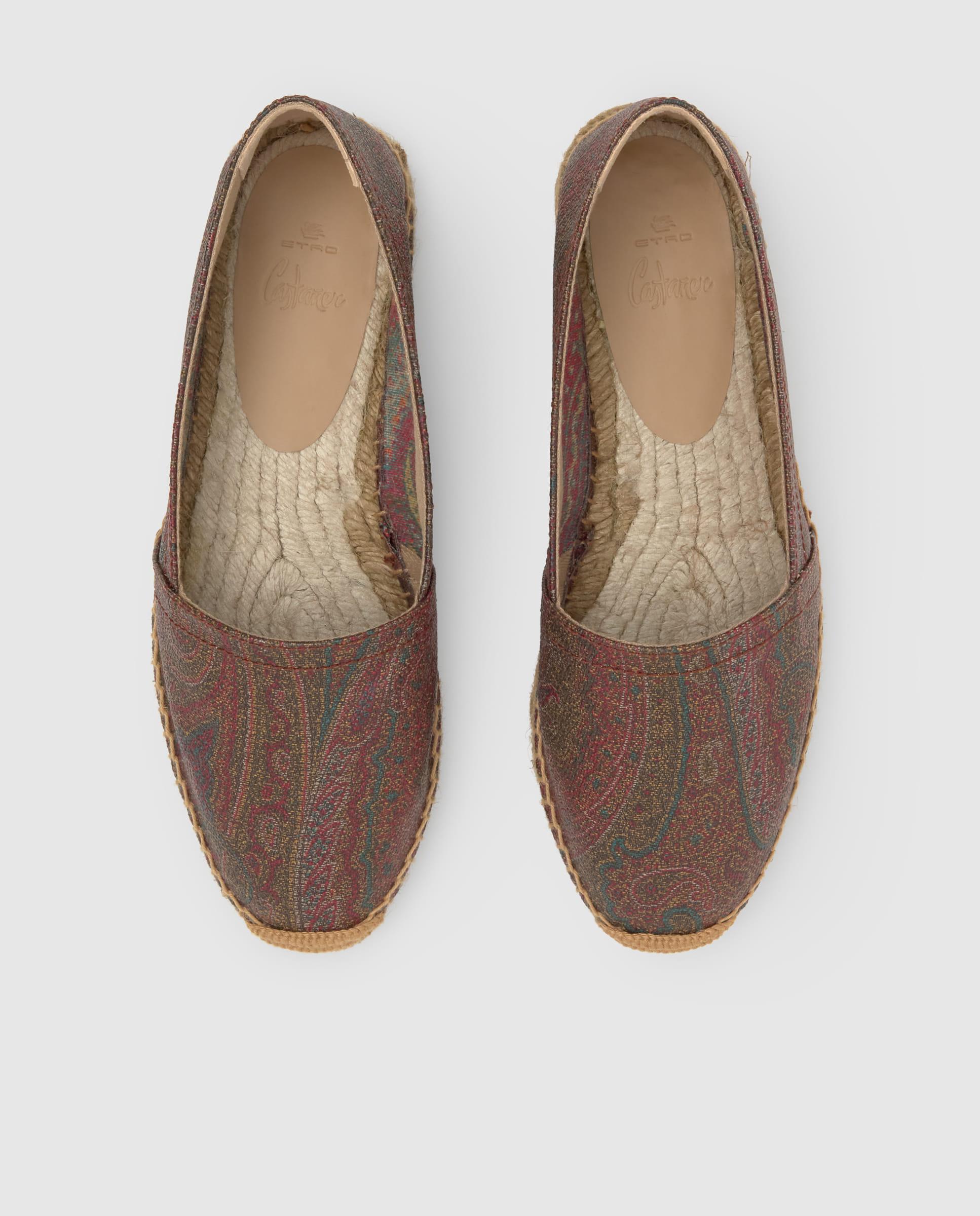 Alpercatas Rasas Kenda em Icónico Tecido Jacquard By Etro Estampado-4