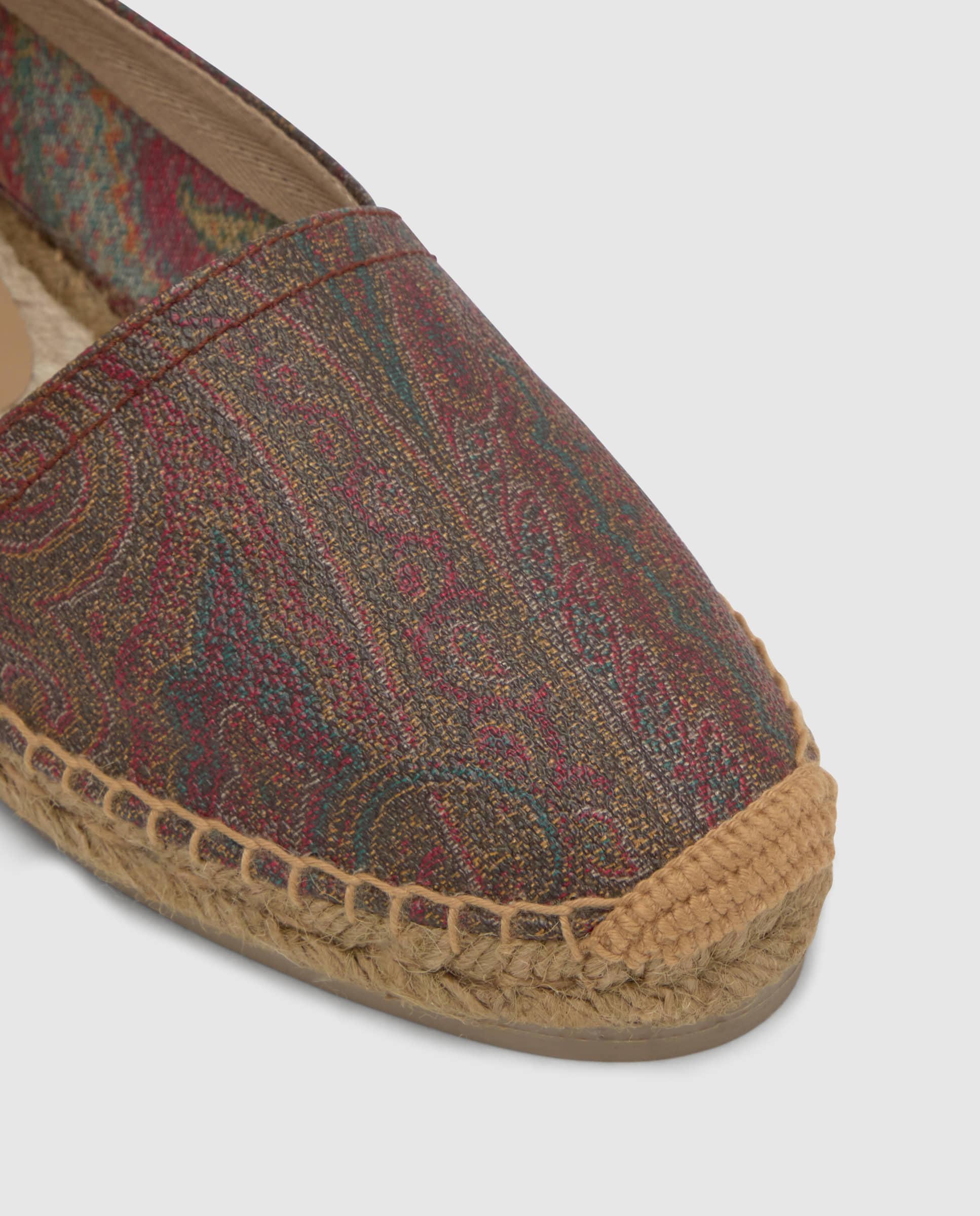 Alpercatas Rasas Kenda em Icónico Tecido Jacquard By Etro Estampado-5