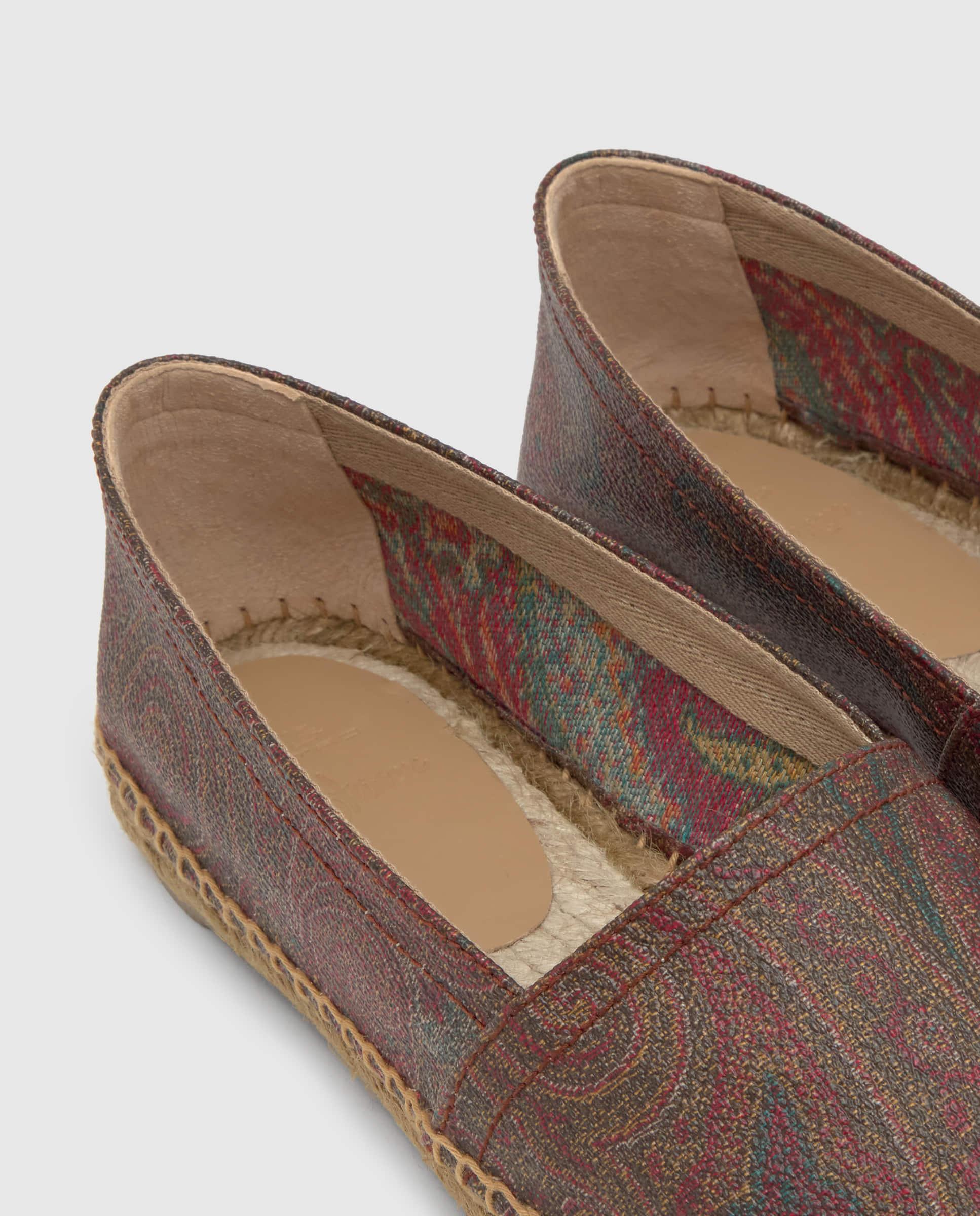 Alpercatas Rasas Kenda em Icónico Tecido Jacquard By Etro Estampado-6