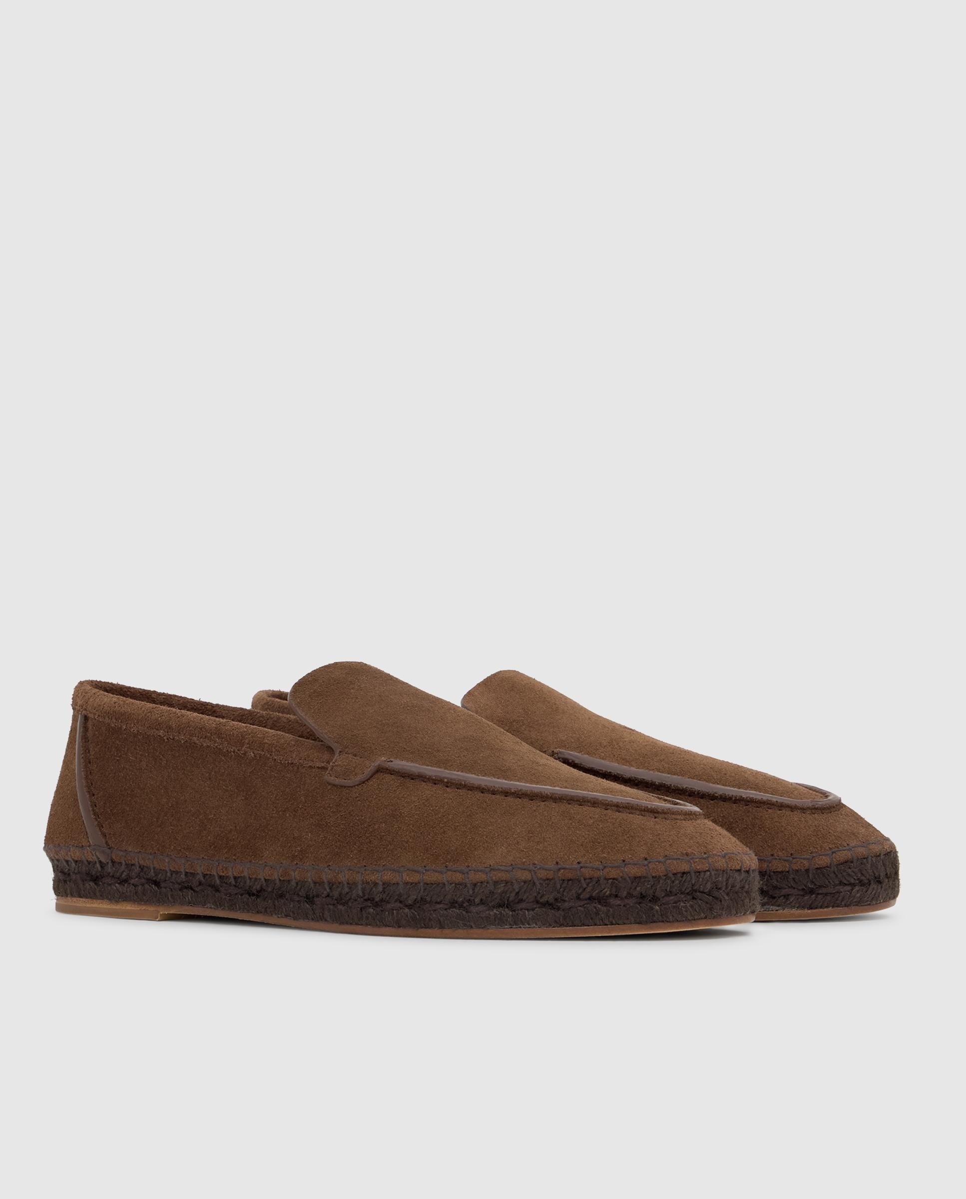 Alpercatas Neals Estilo Mocassins com Biqueira Redonda Castanho-chocolate-2