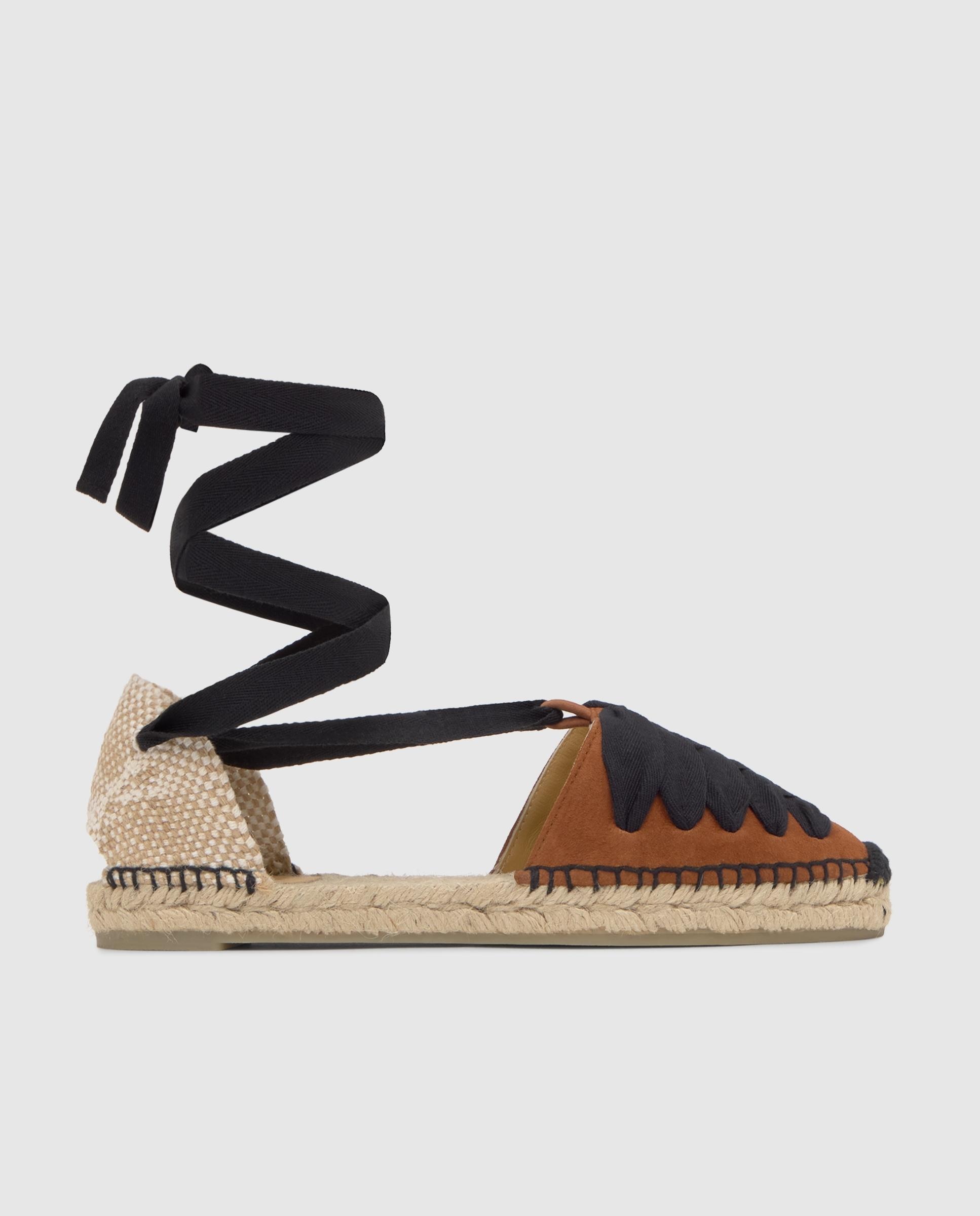 Imagem 0 de Alpercata Rasa Kiva com Fecho de Tiras com Pesponto em Contraste