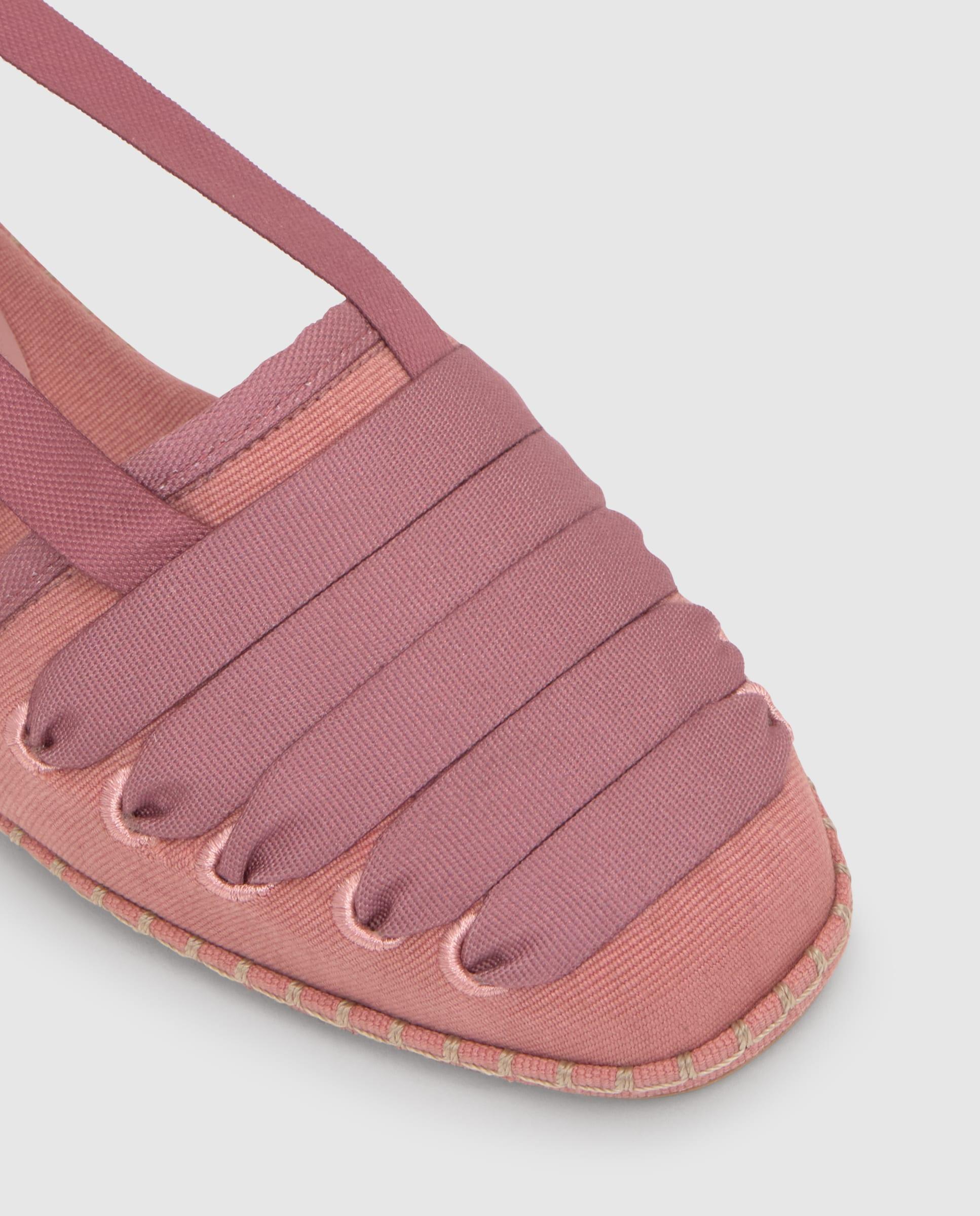 Alpercatas com Tiras Planas Glen Embetadas Rosa-claro-5