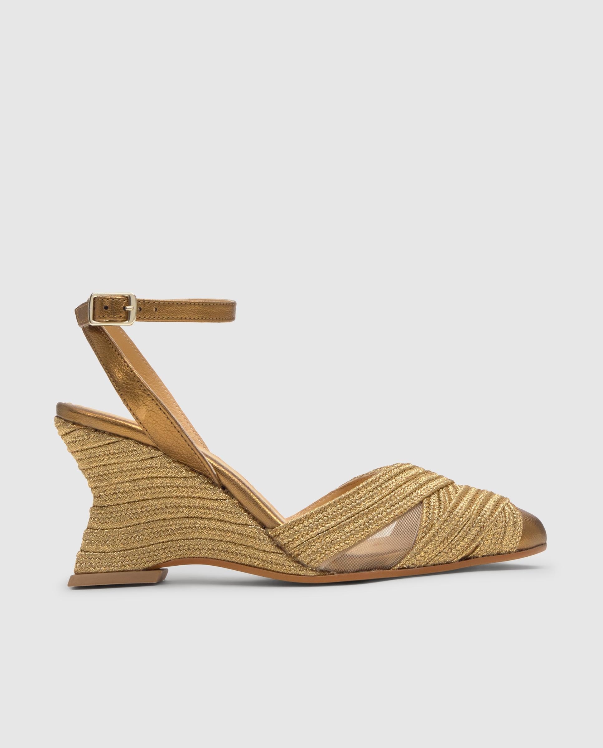 Imagem 0 de Sapatos de Salto Joy com Cunha e Fecho de Fivela