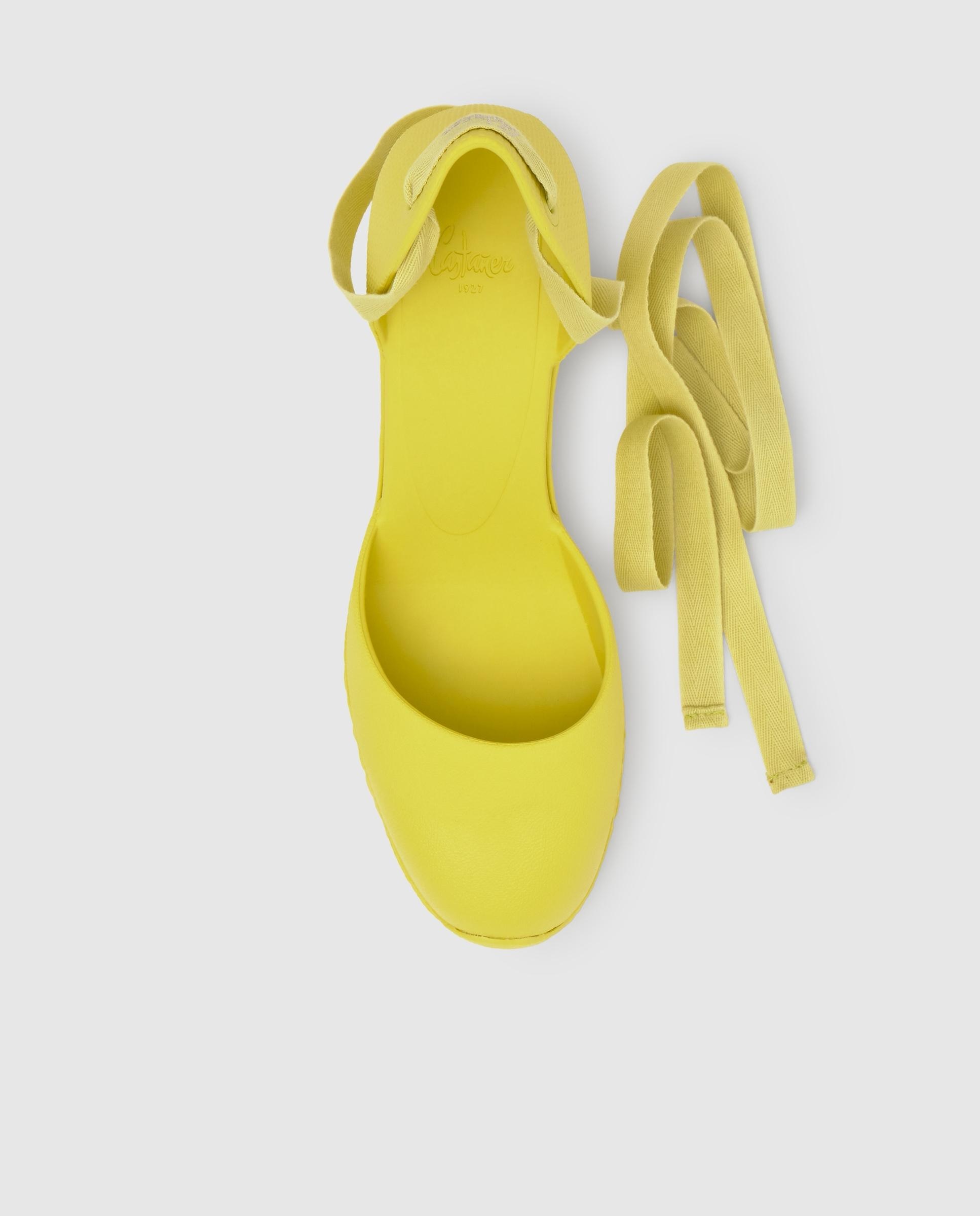 Alpercatas com Tiras Careen em Borracha Eva Natural e Sustentável Amarelo-4