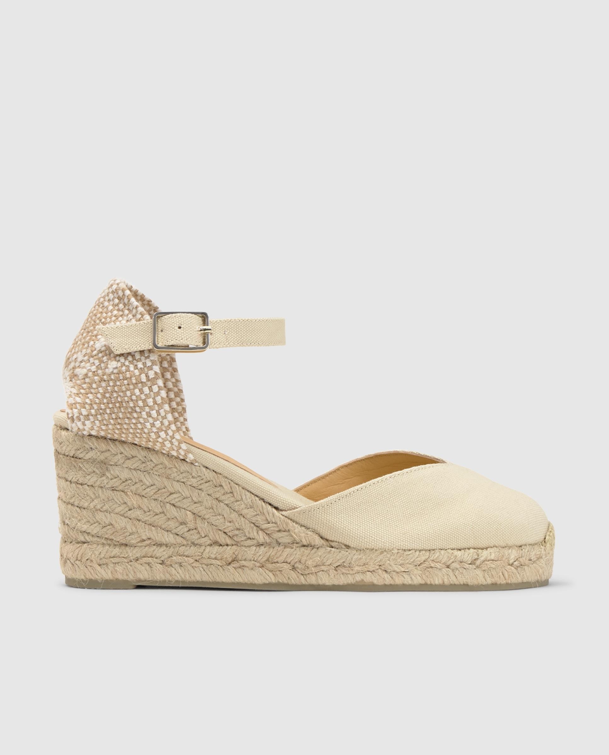 Imagem 0 de Alpercata de Cunha Chiarita com Fecho de Fivela e Biqueira Redonda