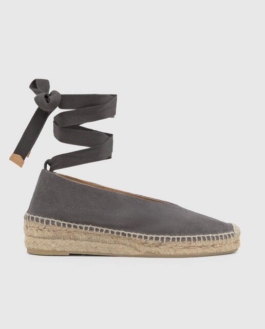 Imagem 0 de Alpercatas Rasas Gea em Algodão Orgânico Lavado com Tiras Amovíveis