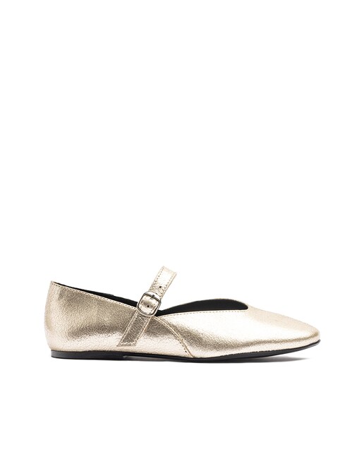 Imagem 0 de Sapatos de Presilhas de Pele