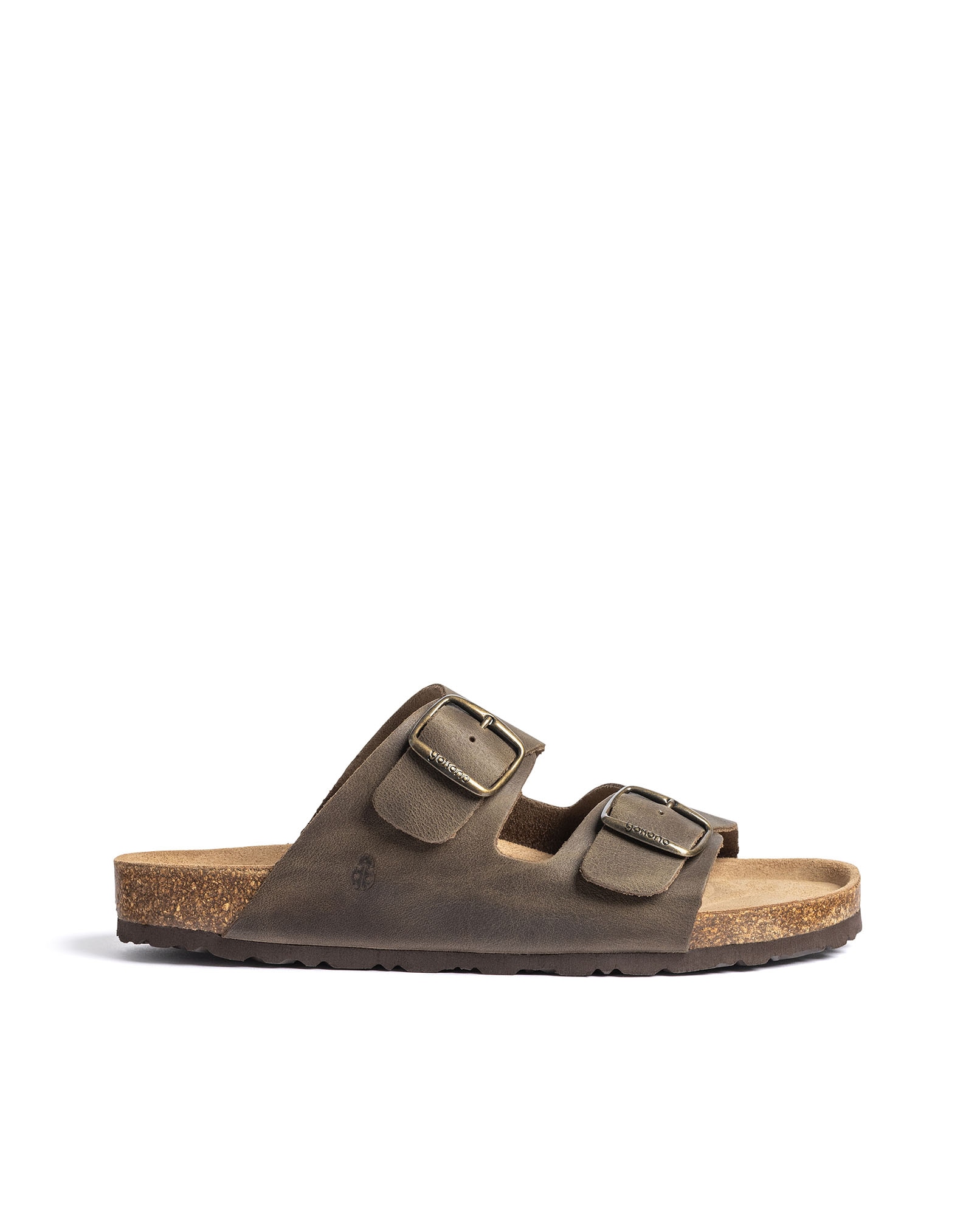 Imagem 0 de Sandálias Rasas de Pele