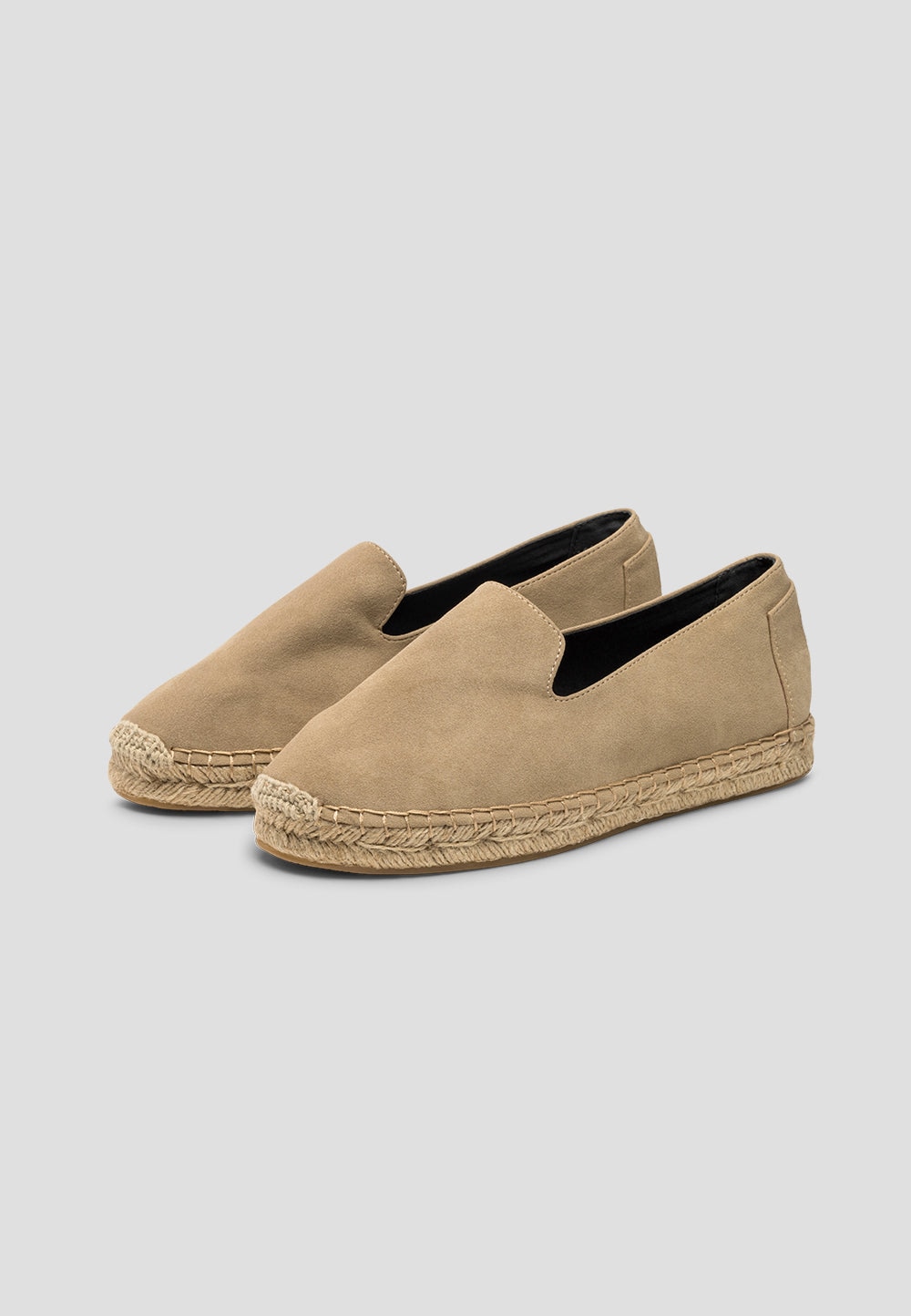 Mocassins Moc Vegan Suede Sand Nude-2