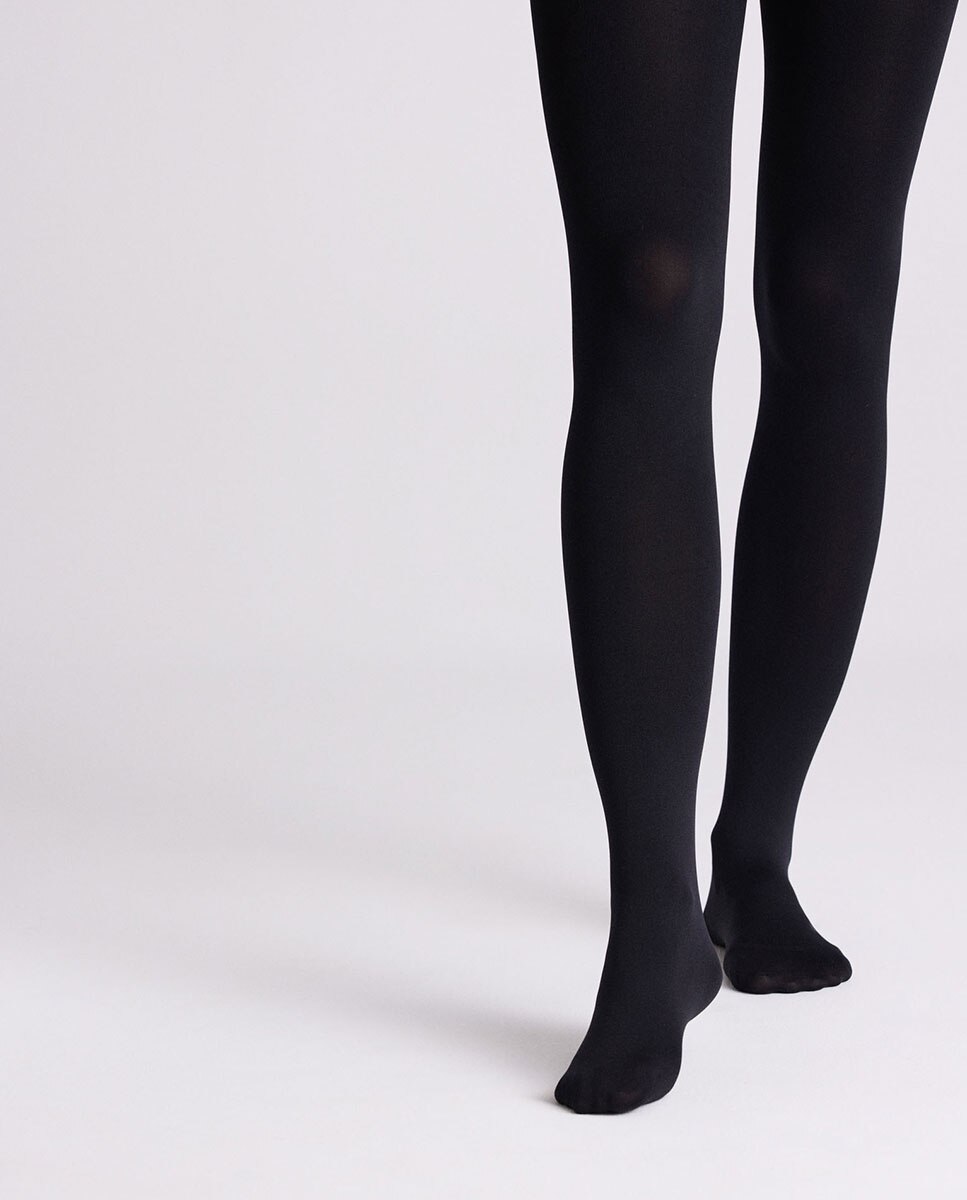 Collants Básicos 100 Denier Preto-2