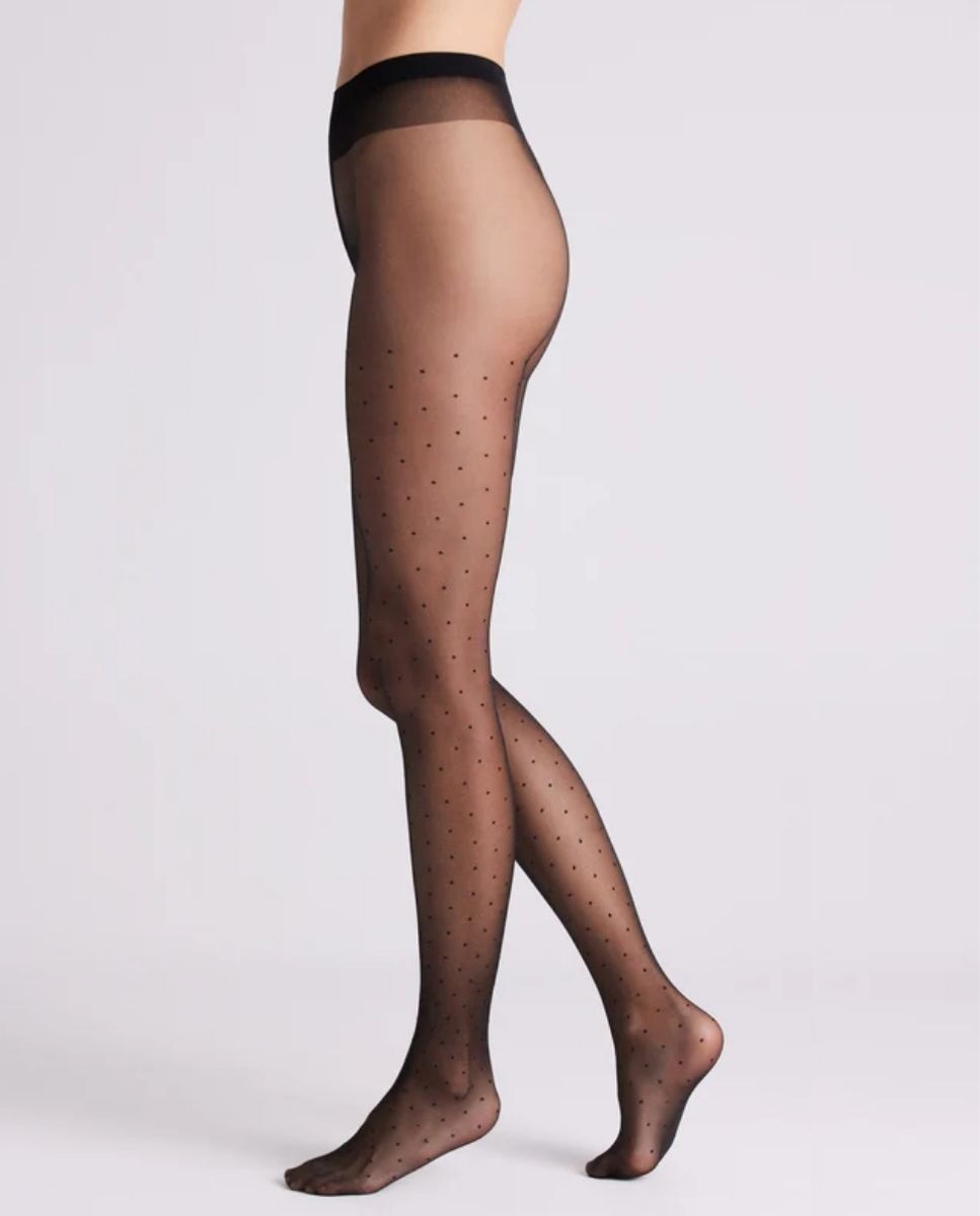 Collants Plumeti 20 Denier Preto-1