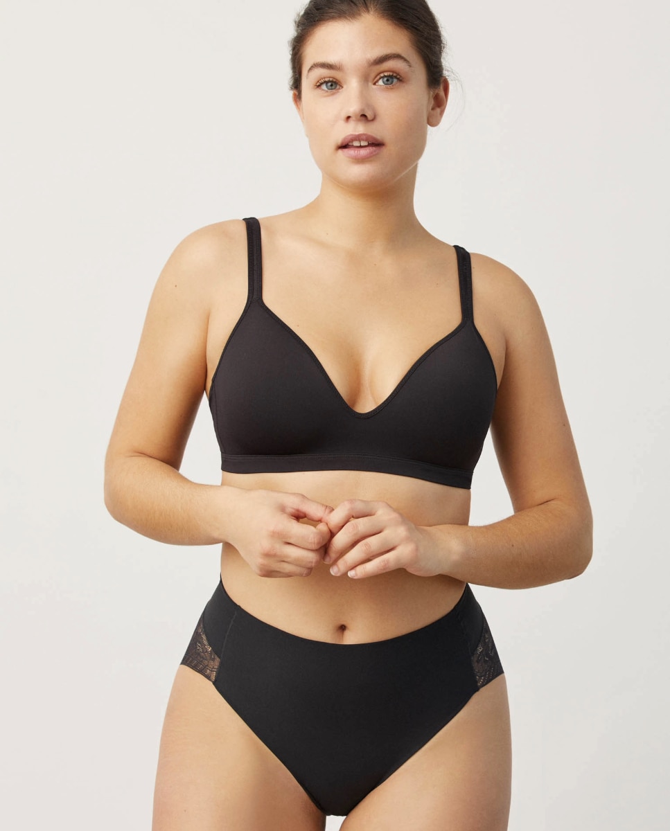 Cueca Redutora Renda Preto-2