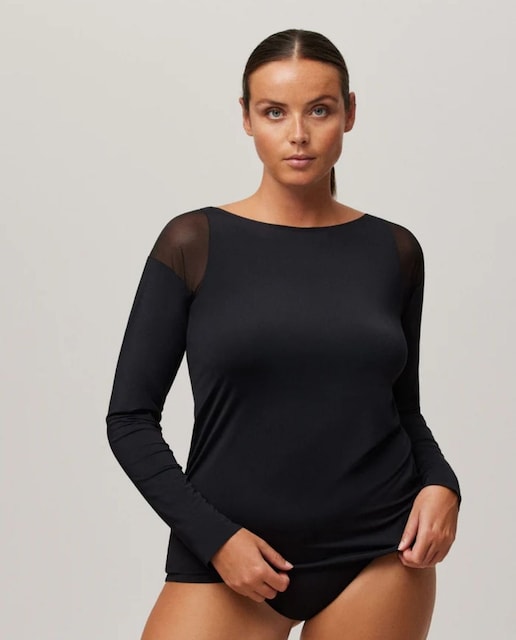 Imagem 0 de T-shirt de Manga Comprida com Tule