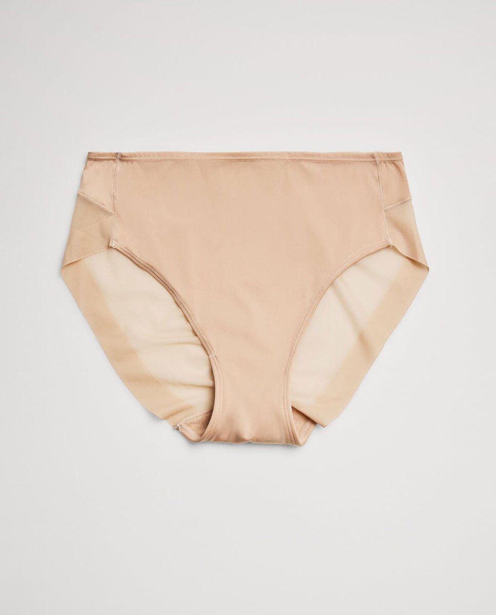 Cueca Clássica de Tule Nude-6